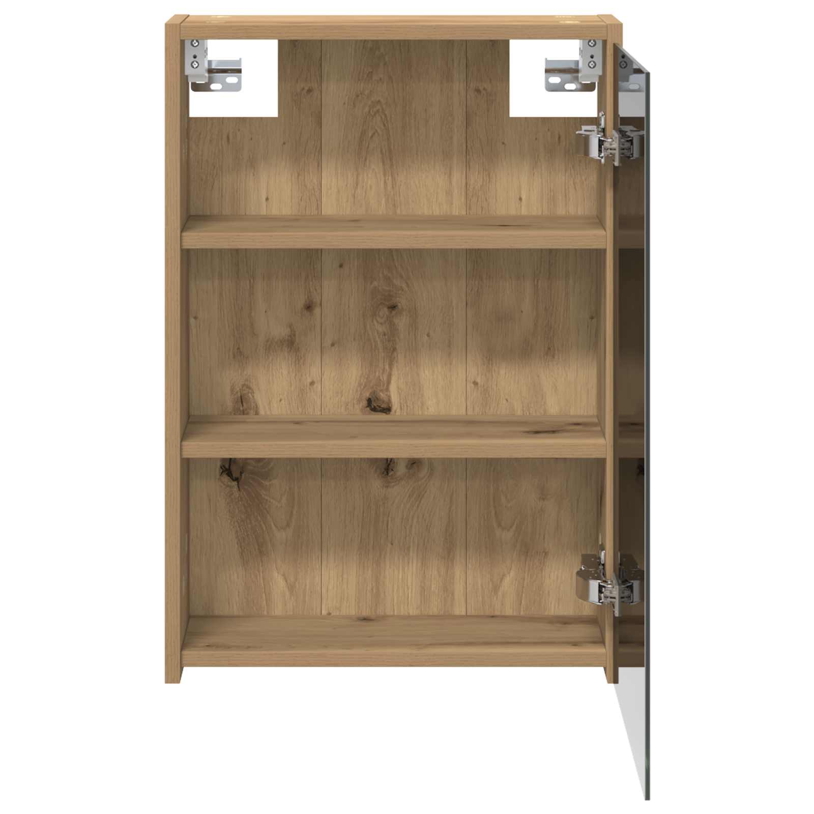 Badezimmerspiegelschrank Kunsthandwerk Eiche 43 x 16 x 62.5 cm