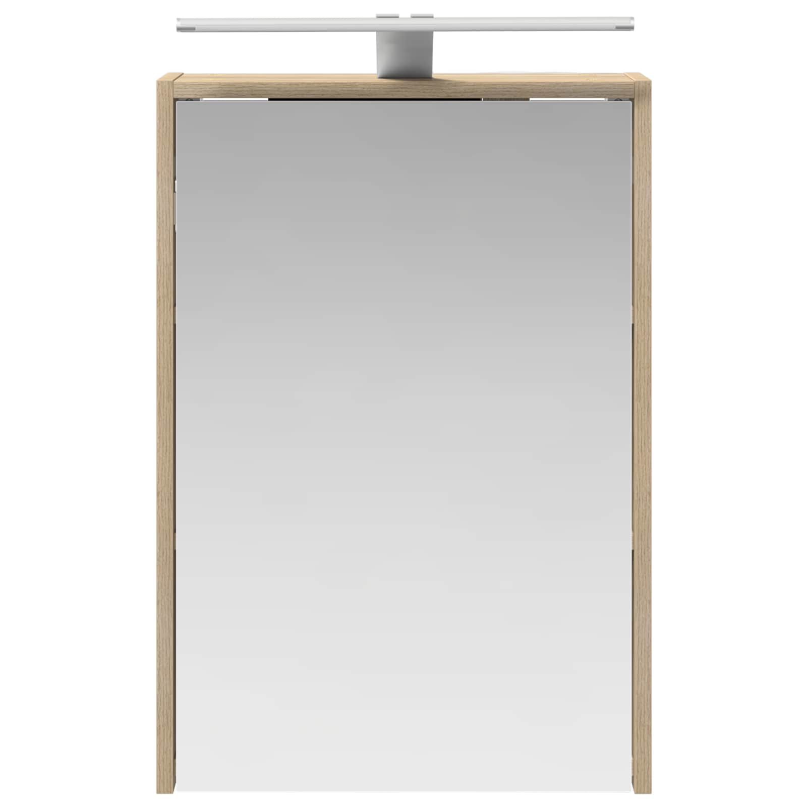 Badezimmerspiegelschrank mit Tür Sonoma-Eiche 43 x 16 x 62.5 cm