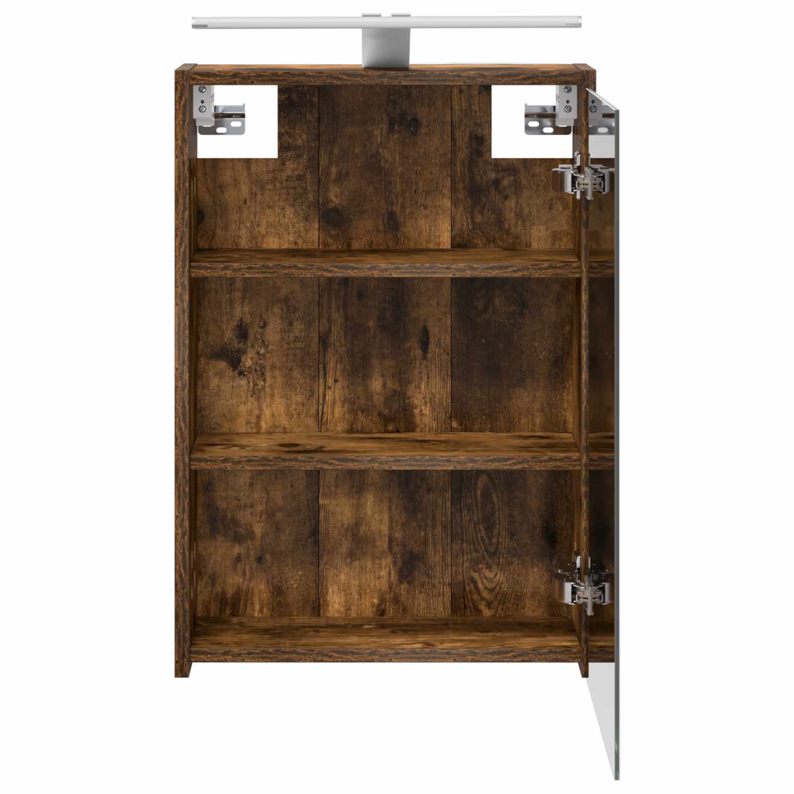 Badezimmerspiegelschrank Geräucherte Eiche 43 x 16 x 62.5 cm