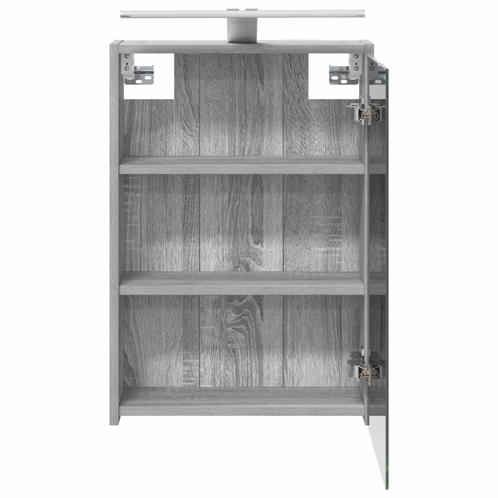 Badezimmerspiegelschrank Graues Sonoma 43 x 16 x 62.5 cm