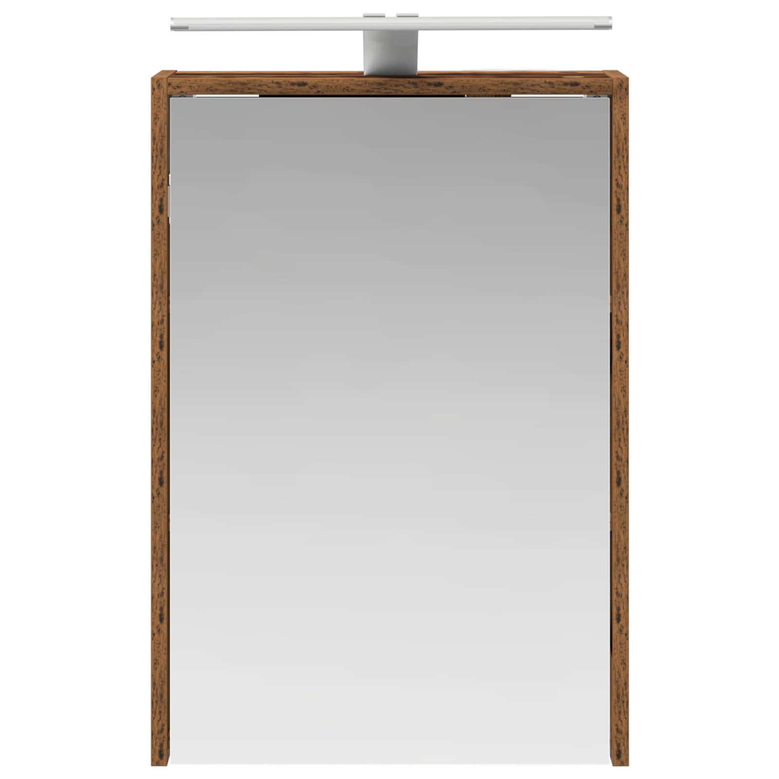 Badezimmerspiegelschrank mit Regal Altholz 43 x 16 x 62.5 cm
