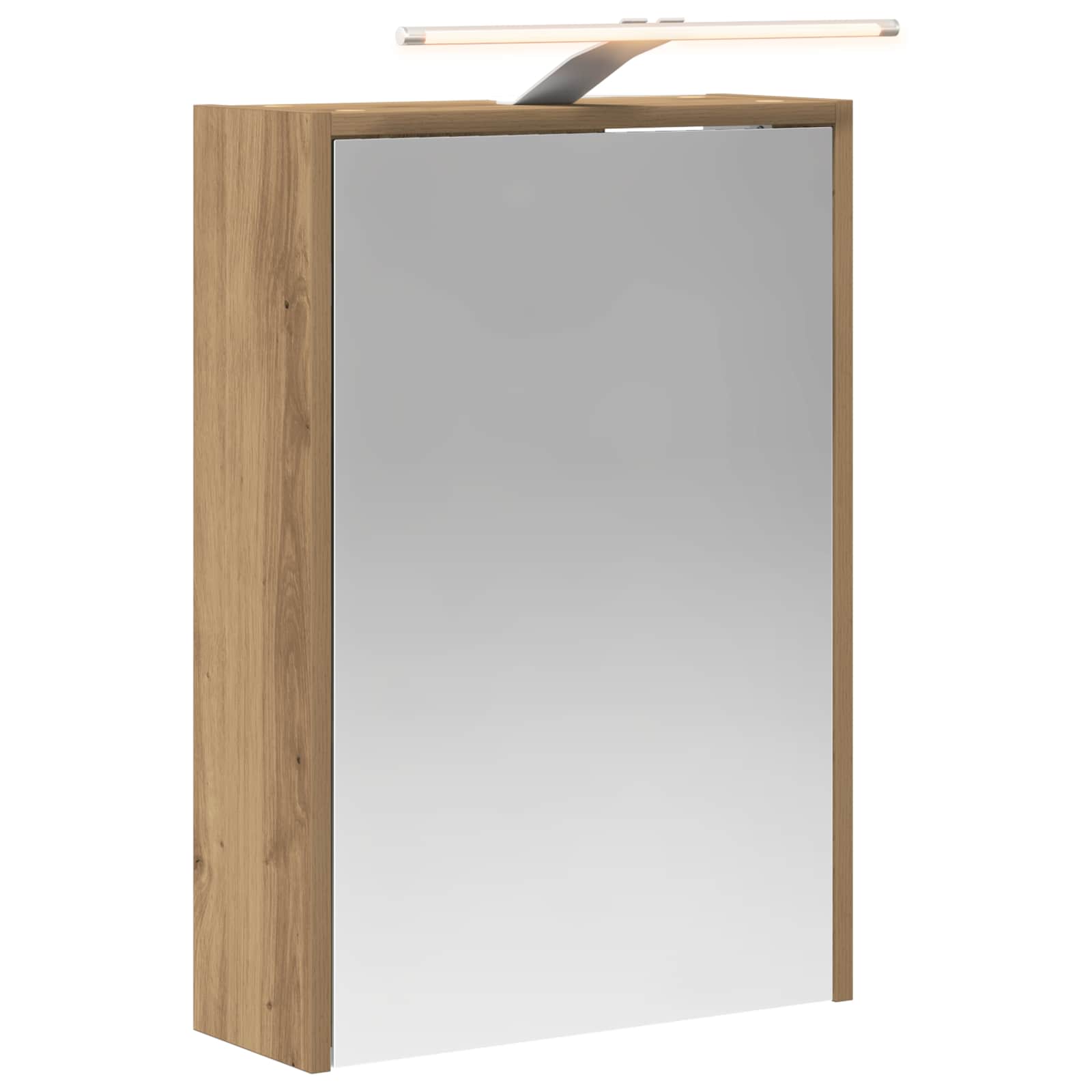 Badezimmerspiegelschrank Kunsthandwerk Eiche 43 x 16 x 62.5 cm