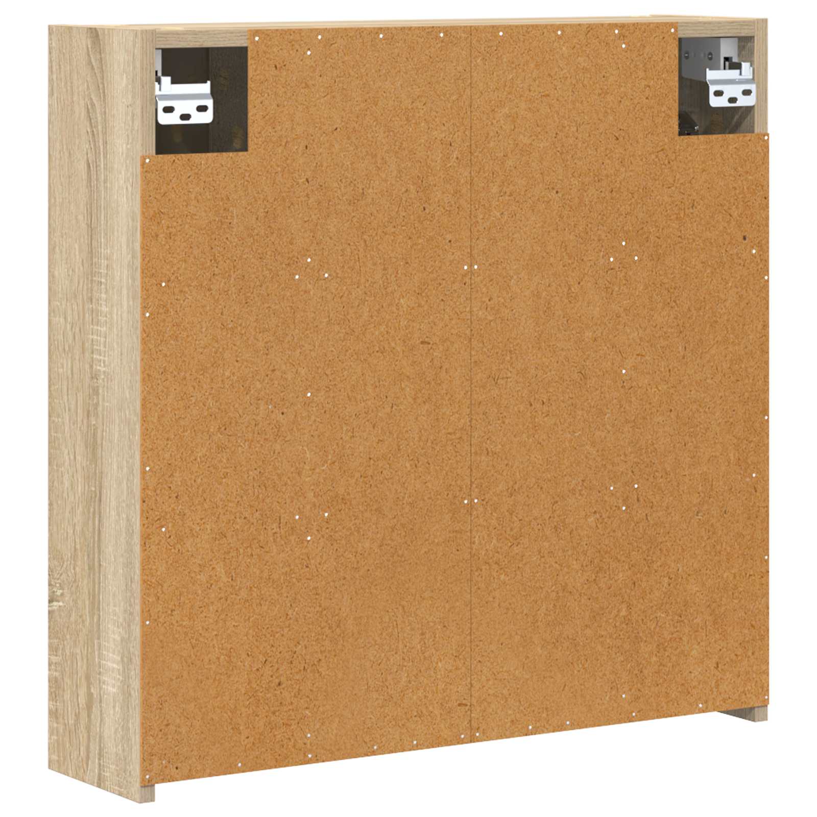 Badezimmerspiegelschrank Sonoma-Eiche 63,5 x 16 x 62,5 cm