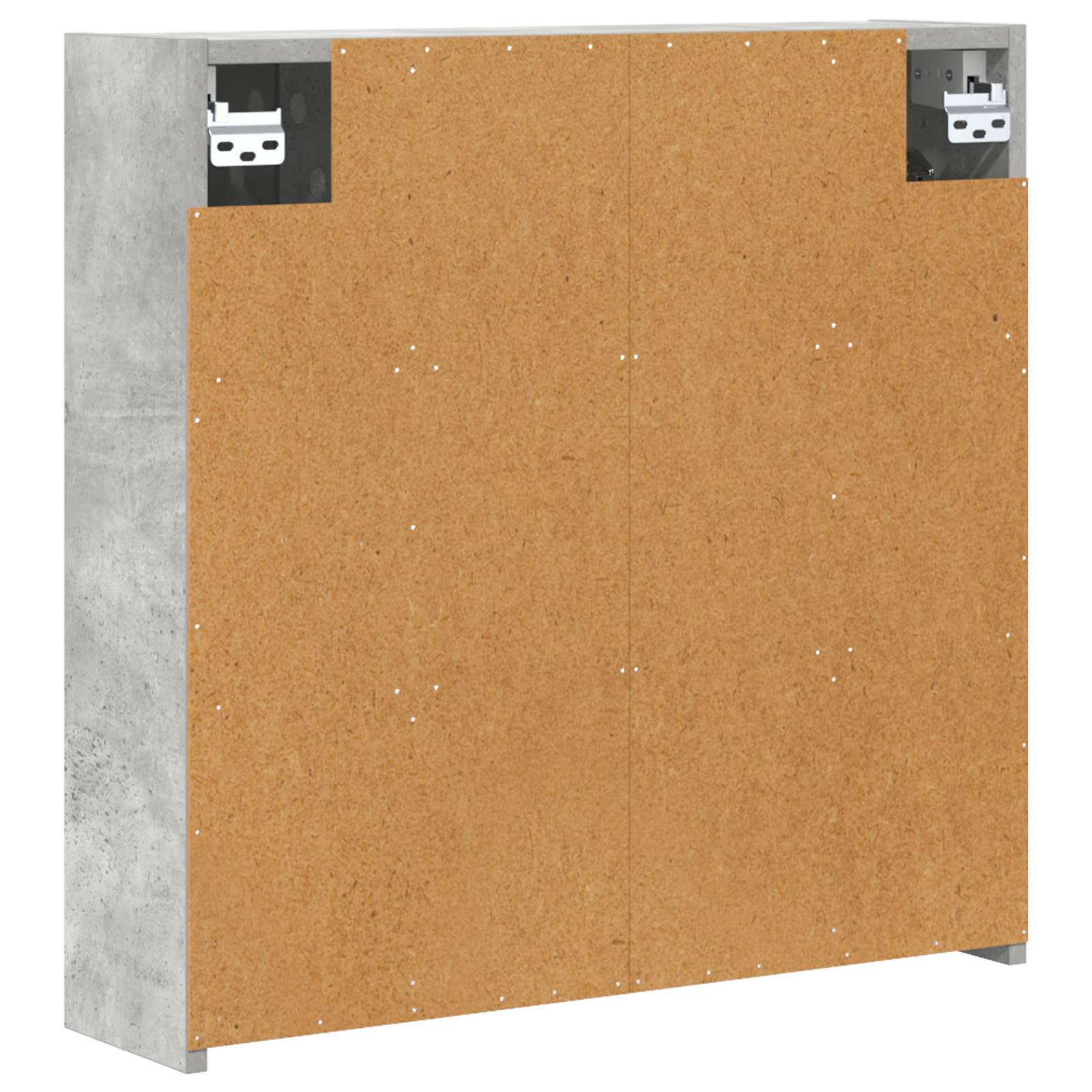 Badezimmerspiegelschrank Beton Grau 63,5 x 16 x 62,5 cm