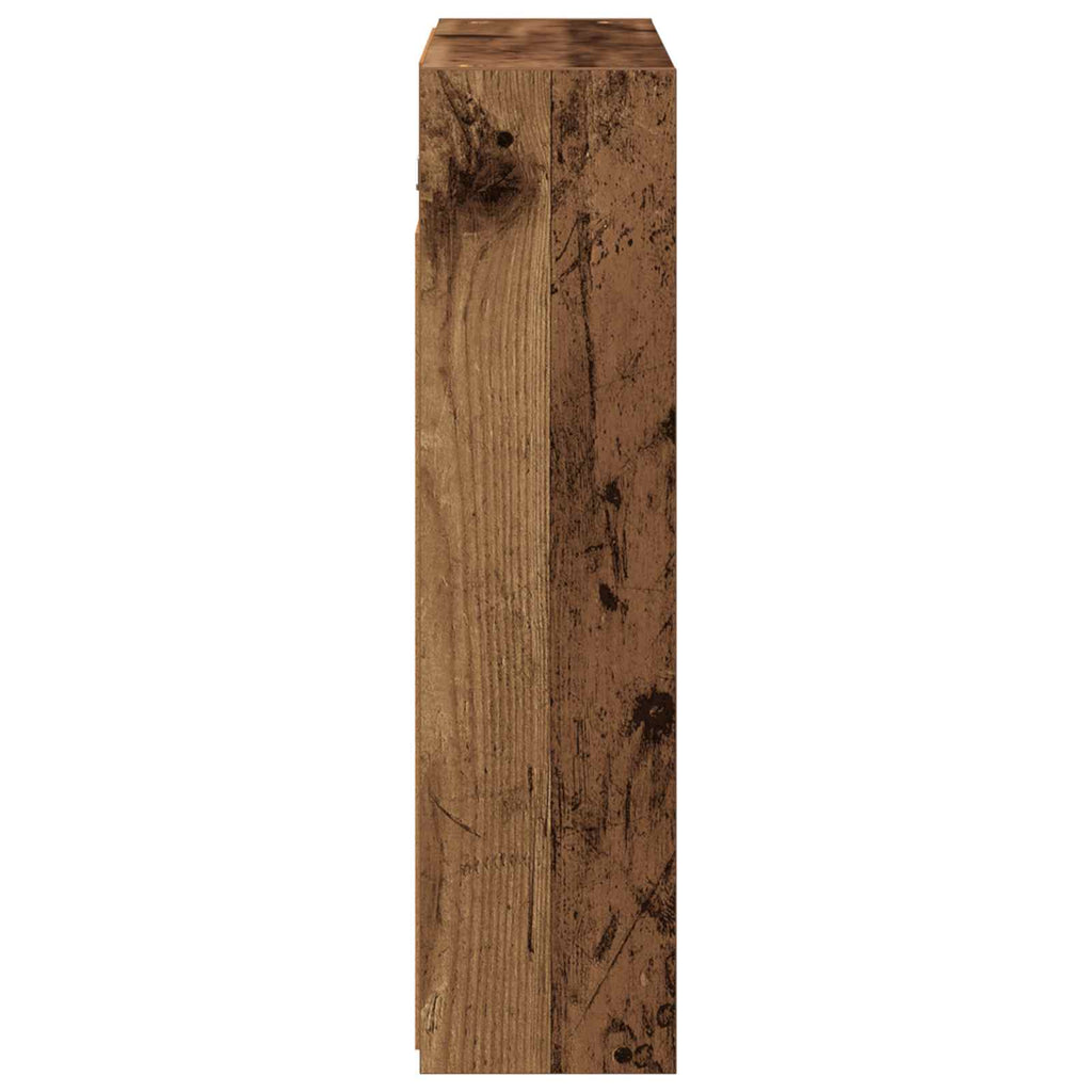 Badezimmerspiegelschrank Altholz 63,5 x 16 x 62,5 cm