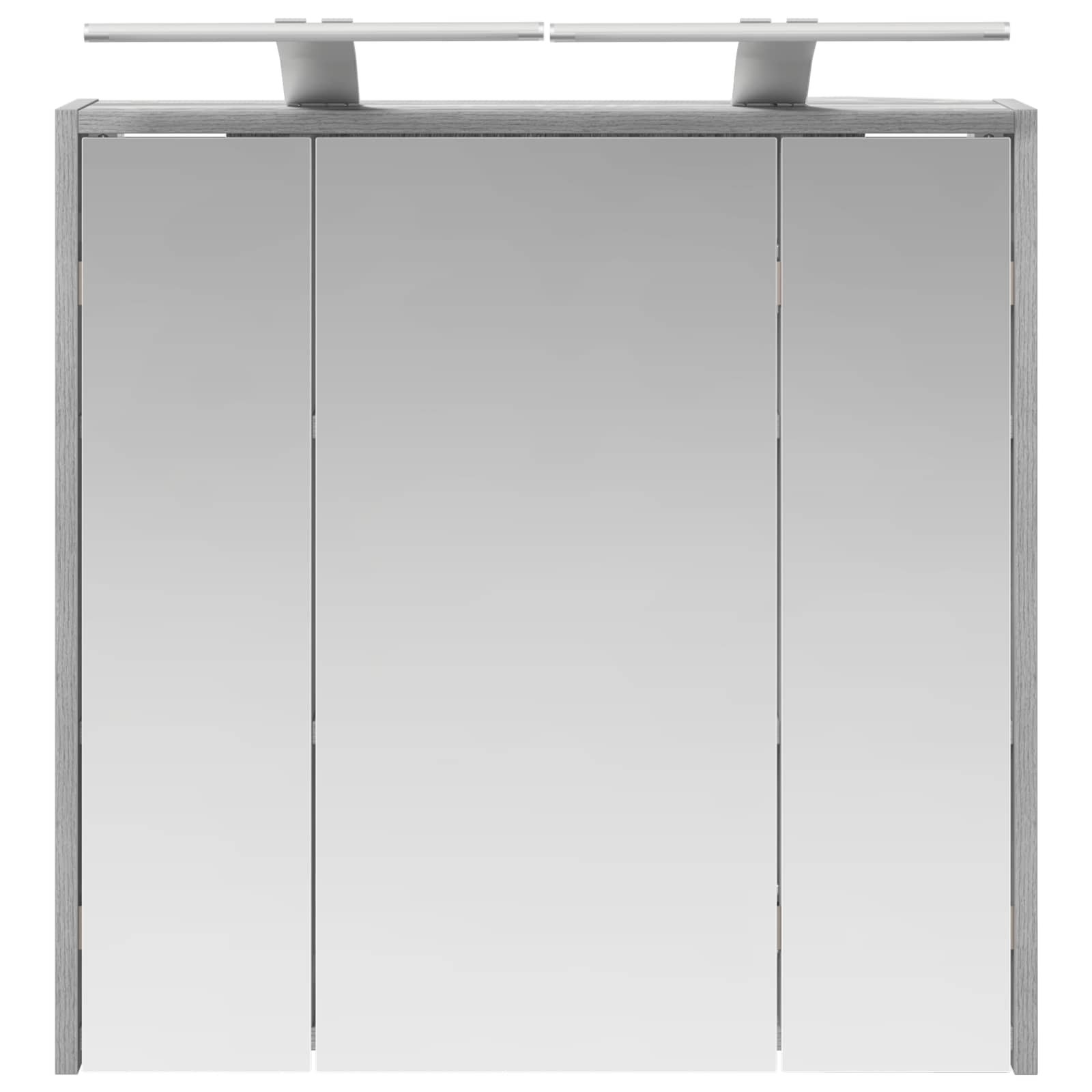 Badezimmerspiegelschrank Graues Sonoma 63,5 x 16 x 62,5 cm