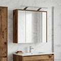 Badezimmerspiegelschrank Altholz 63,5 x 16 x 62,5 cm