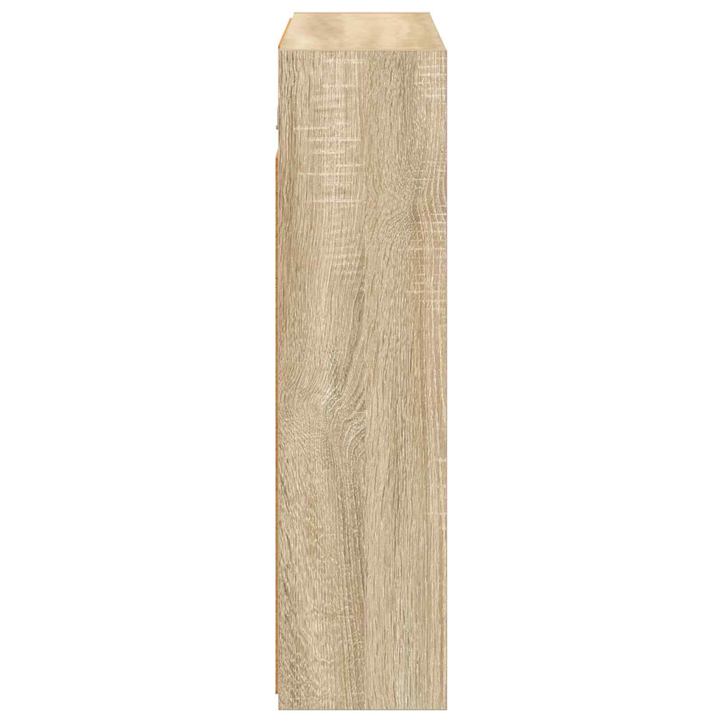Badezimmerspiegelschrank Sonoma-Eiche 73,5 x 16 x 62,5 cm