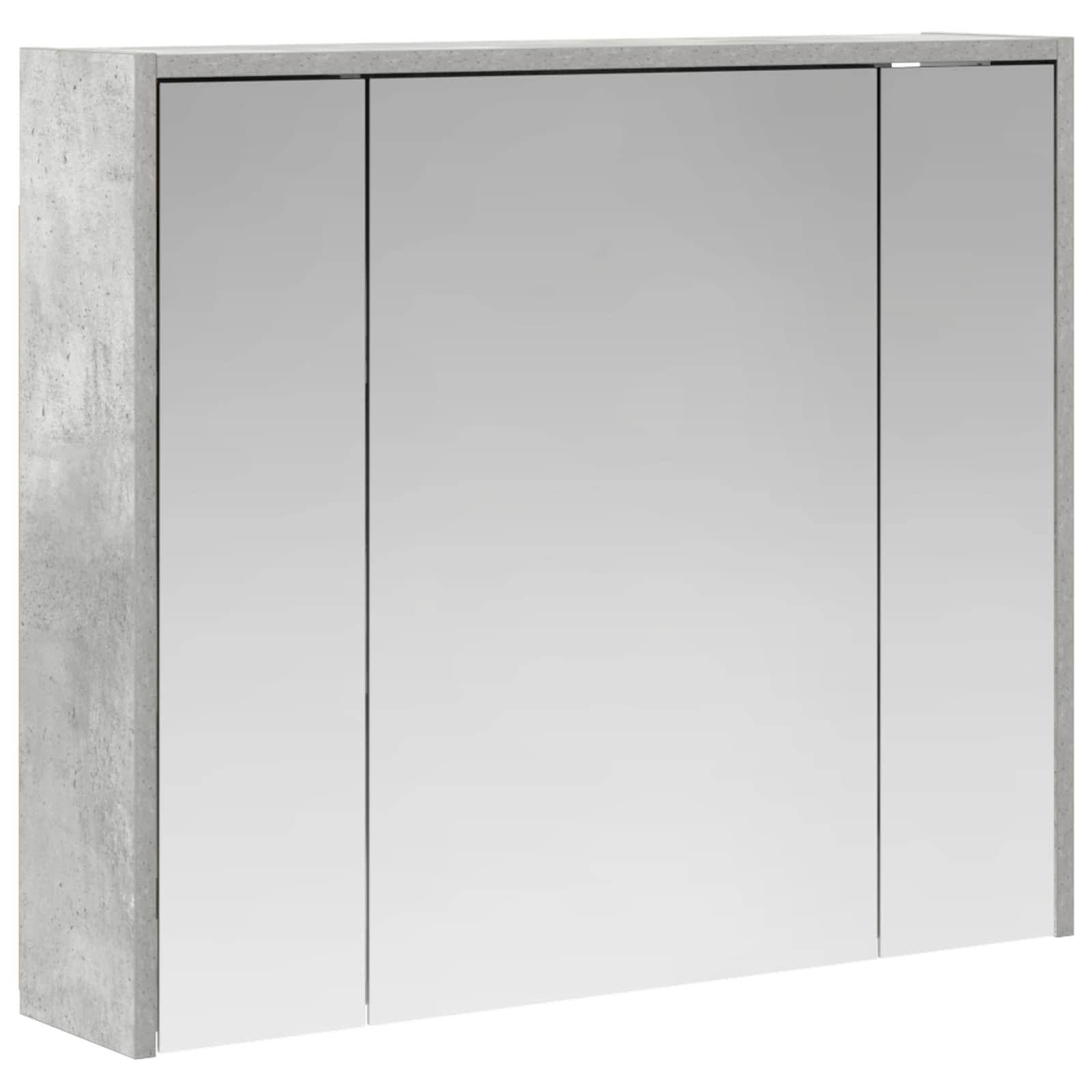 Badezimmerspiegelschrank Beton Grau 73,5 x 16 x 62,5 cm
