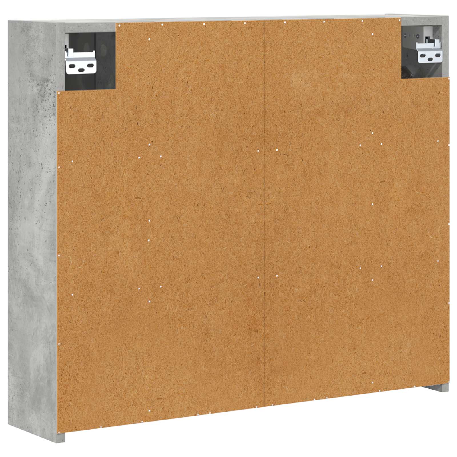 Badezimmerspiegelschrank Beton Grau 73,5 x 16 x 62,5 cm