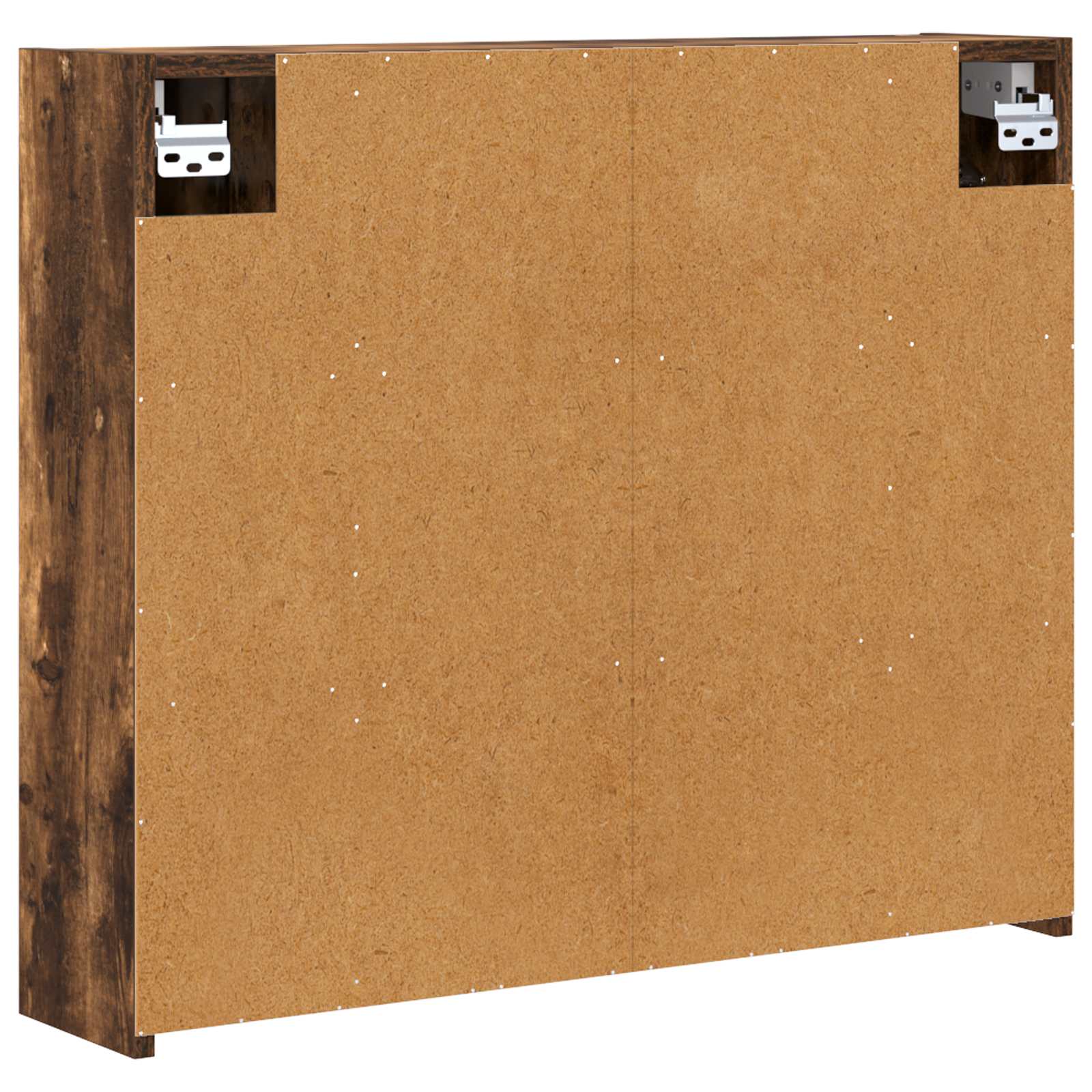 Badezimmerspiegelschrank Geräucherte Eiche 73,5 x 16 x 62,5 cm