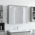Badezimmerspiegelschrank Graues Sonoma 73,5 x 16 x 62,5 cm