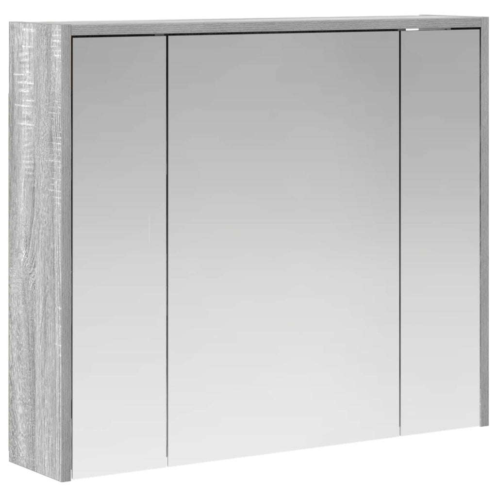 Badezimmerspiegelschrank Graues Sonoma 73,5 x 16 x 62,5 cm