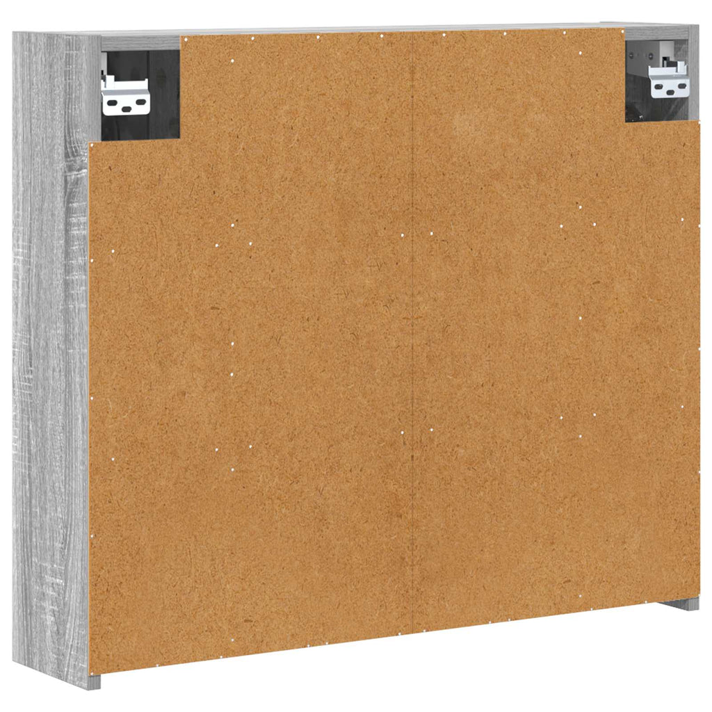 Badezimmerspiegelschrank Graues Sonoma 73,5 x 16 x 62,5 cm