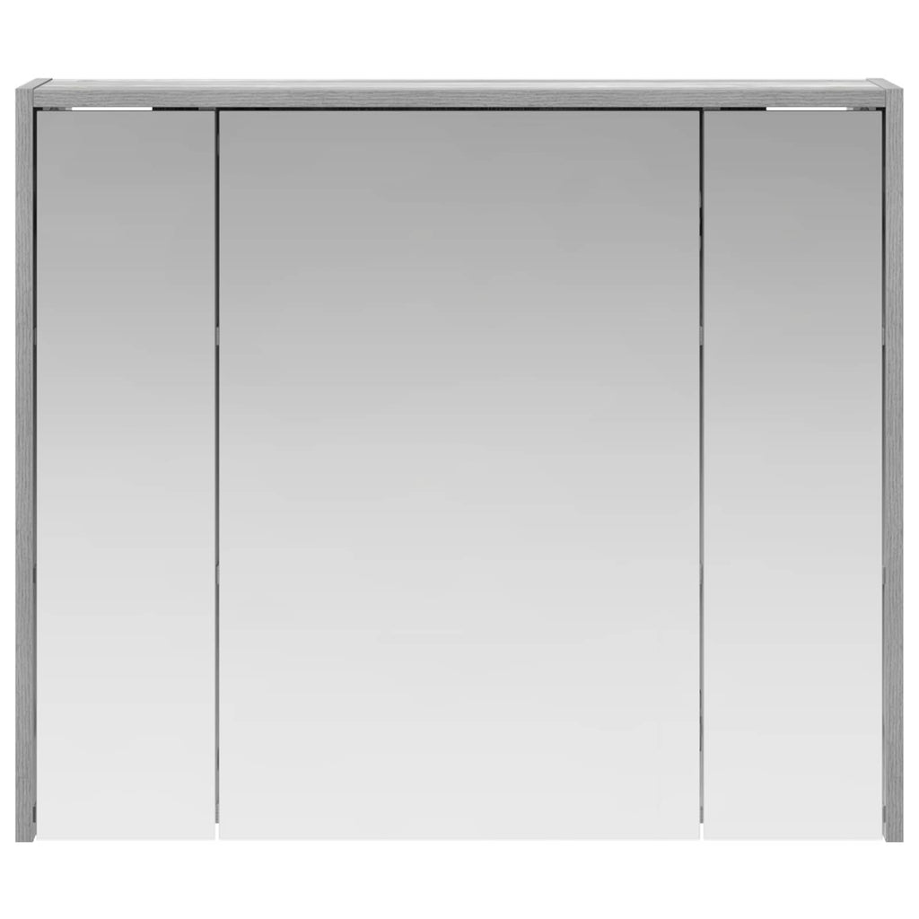 Badezimmerspiegelschrank Graues Sonoma 73,5 x 16 x 62,5 cm