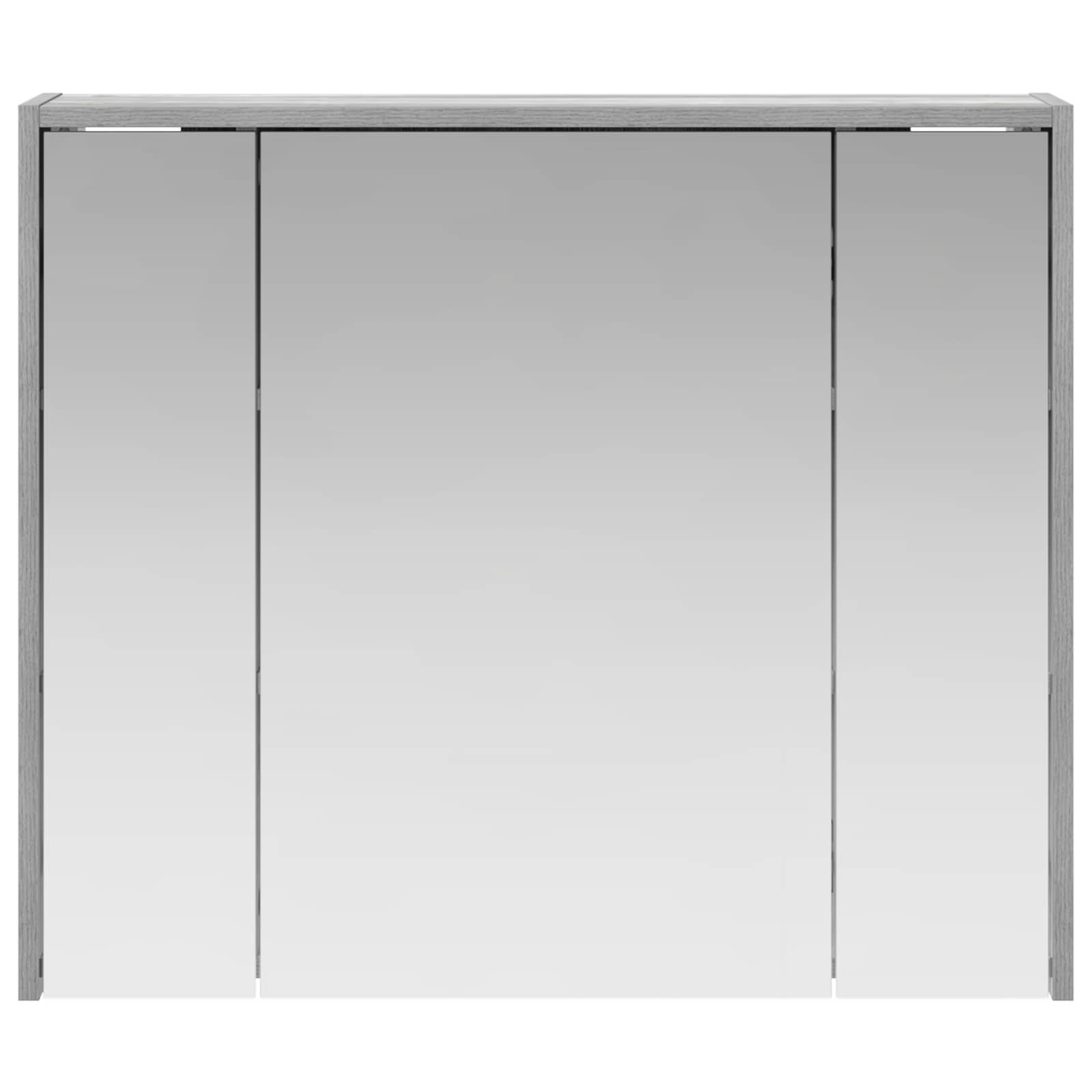 Badezimmerspiegelschrank Graues Sonoma 73,5 x 16 x 62,5 cm