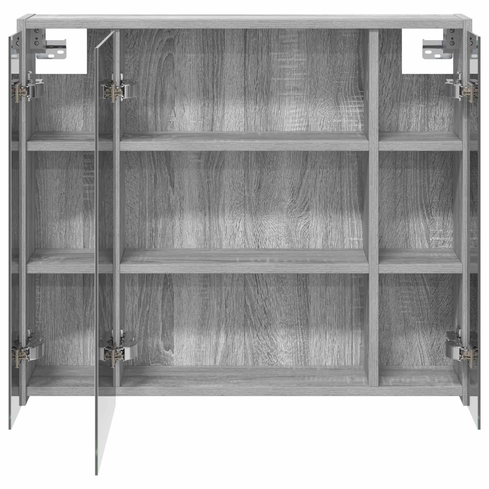Badezimmerspiegelschrank Graues Sonoma 73,5 x 16 x 62,5 cm