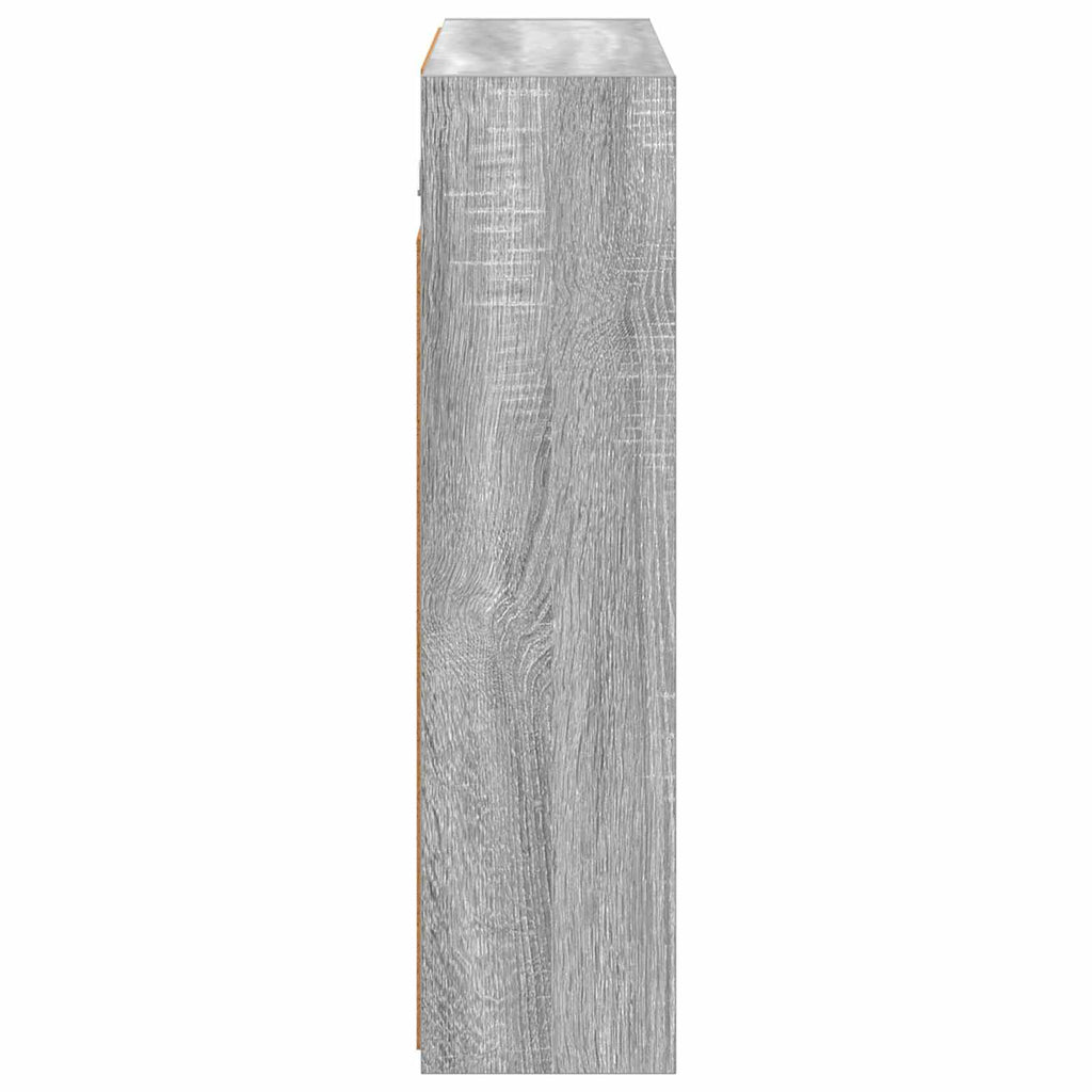 Badezimmerspiegelschrank Graues Sonoma 73,5 x 16 x 62,5 cm