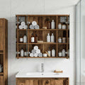 Badezimmerspiegelschrank Altholz 73,5 x 16 x 62,5 cm