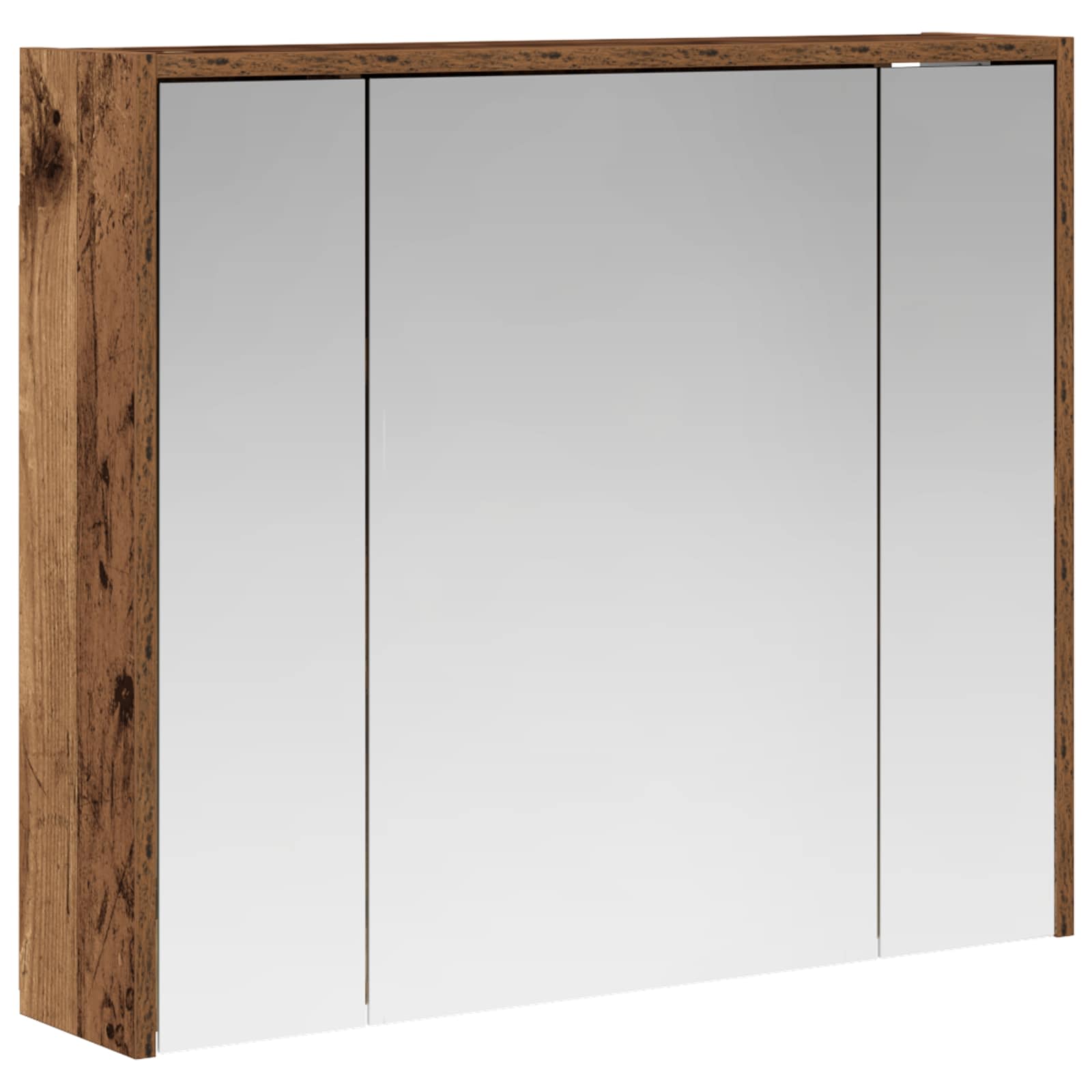 Badezimmerspiegelschrank Altholz 73,5 x 16 x 62,5 cm
