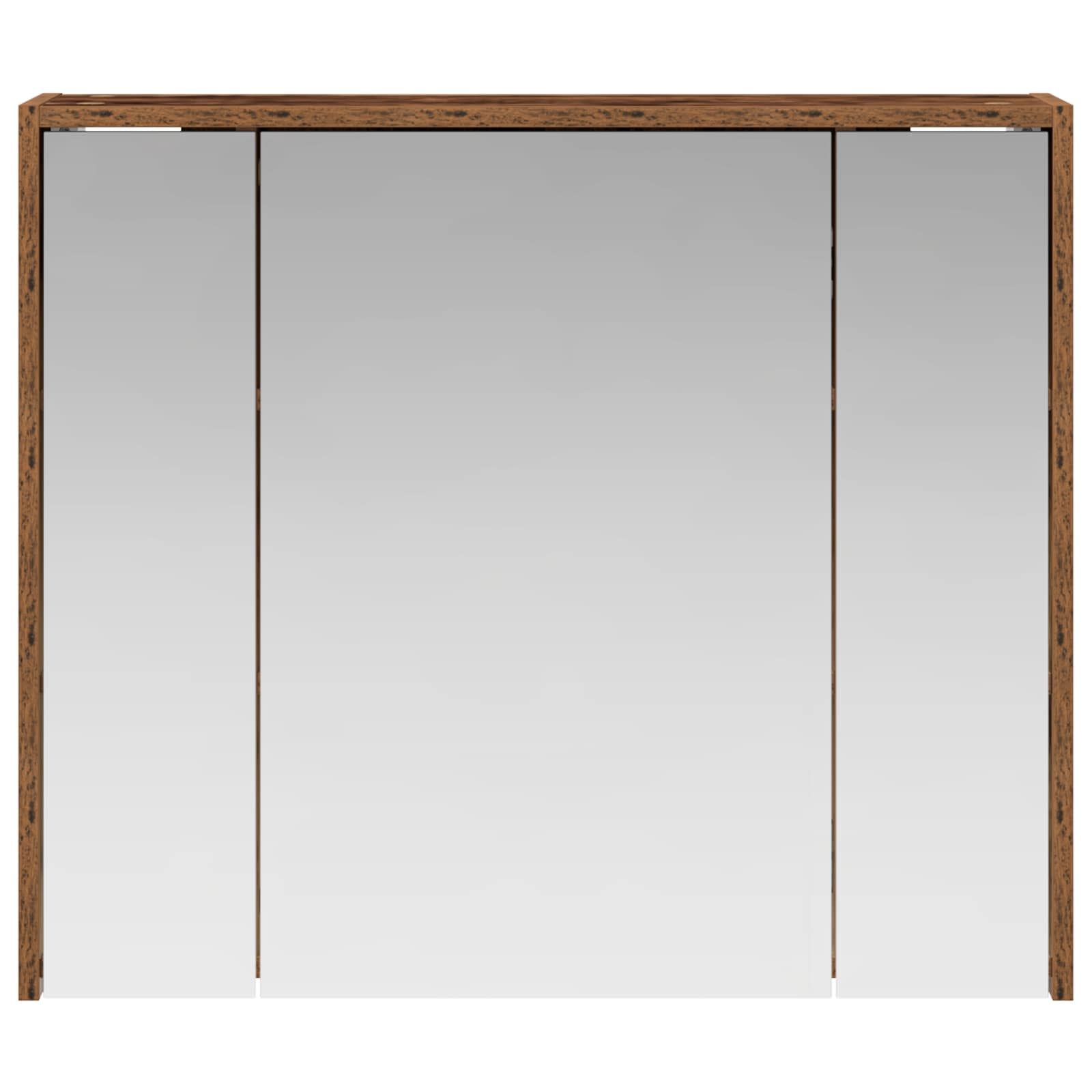 Badezimmerspiegelschrank Altholz 73,5 x 16 x 62,5 cm