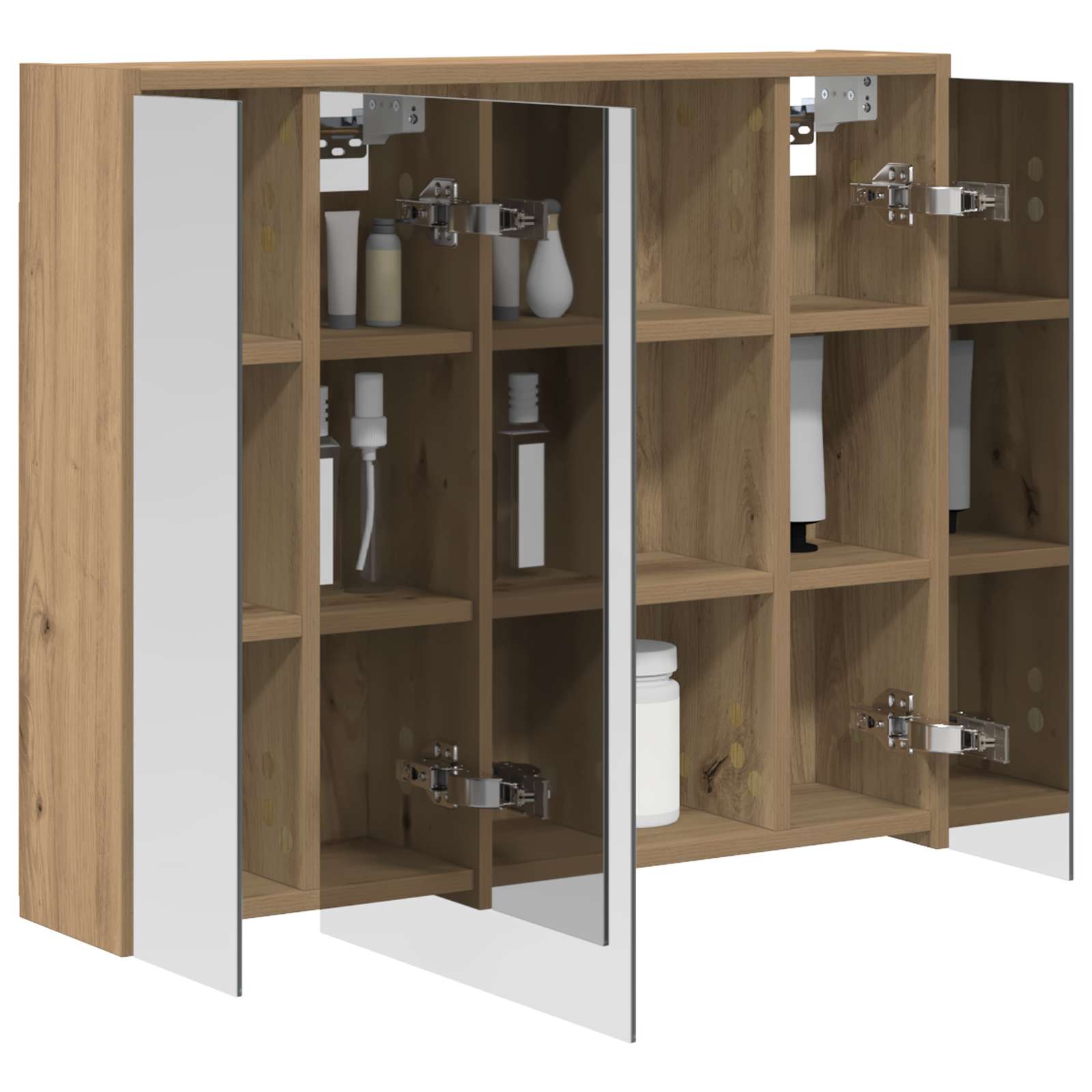 Badezimmerspiegelschrank Kunsthandwerk Eiche