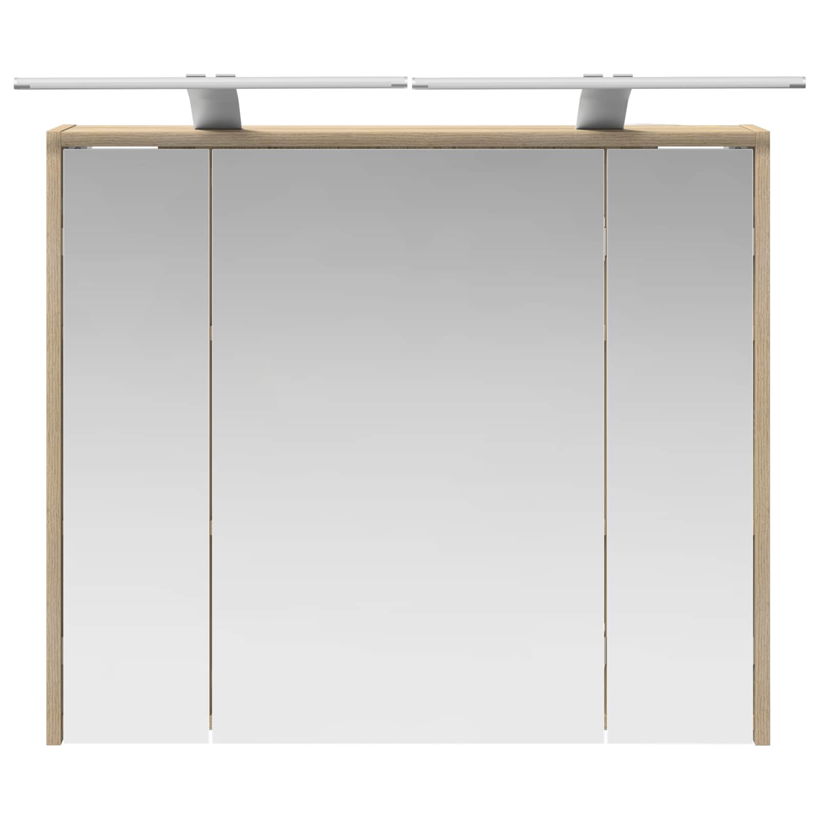 Badezimmerspiegelschrank Sonoma-Eiche 73,5 x 16 x 62,5 cm