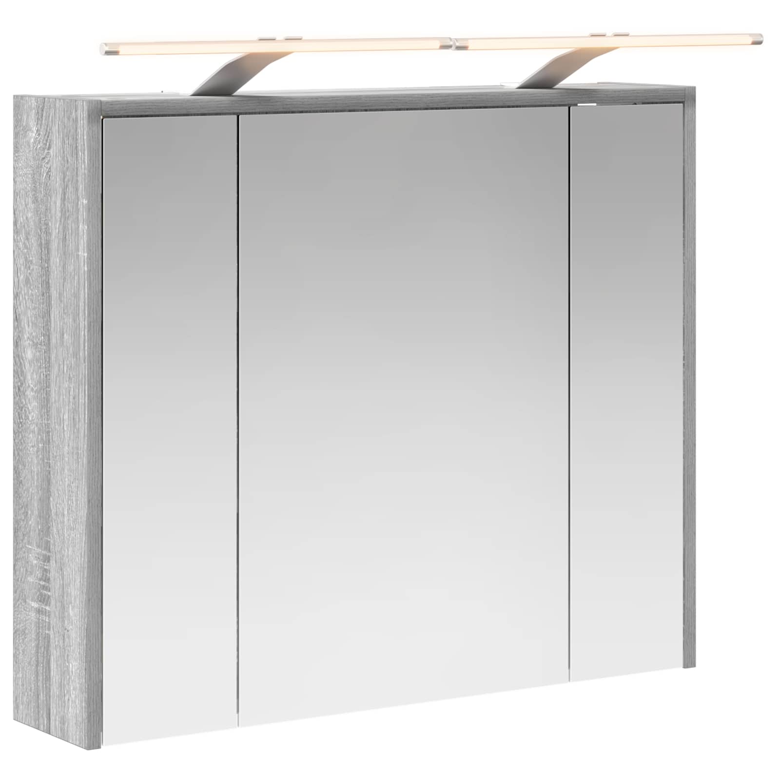 Badezimmerspiegelschrank Graues Sonoma 73,5 x 16 x 62,5 cm