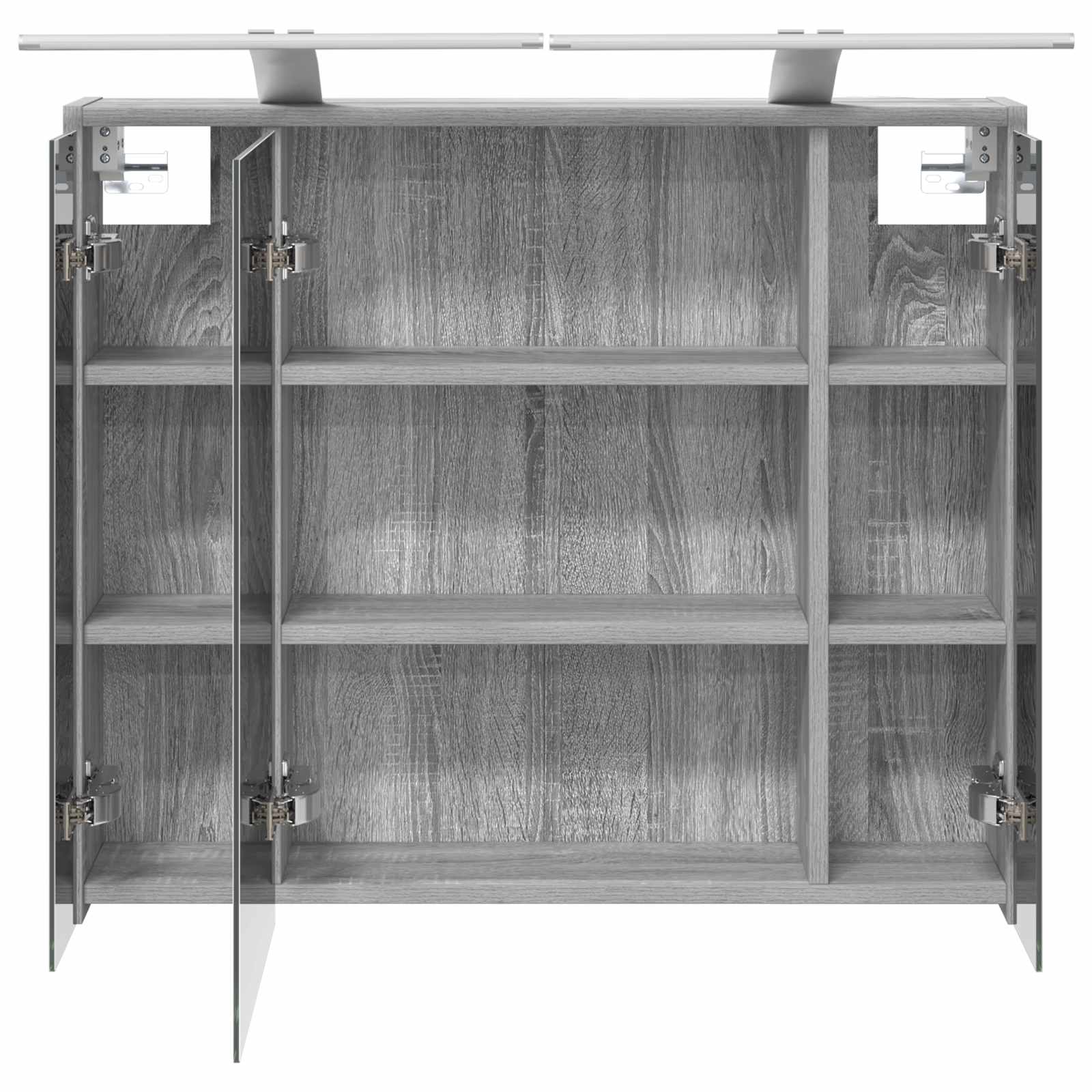 Badezimmerspiegelschrank Graues Sonoma 73,5 x 16 x 62,5 cm