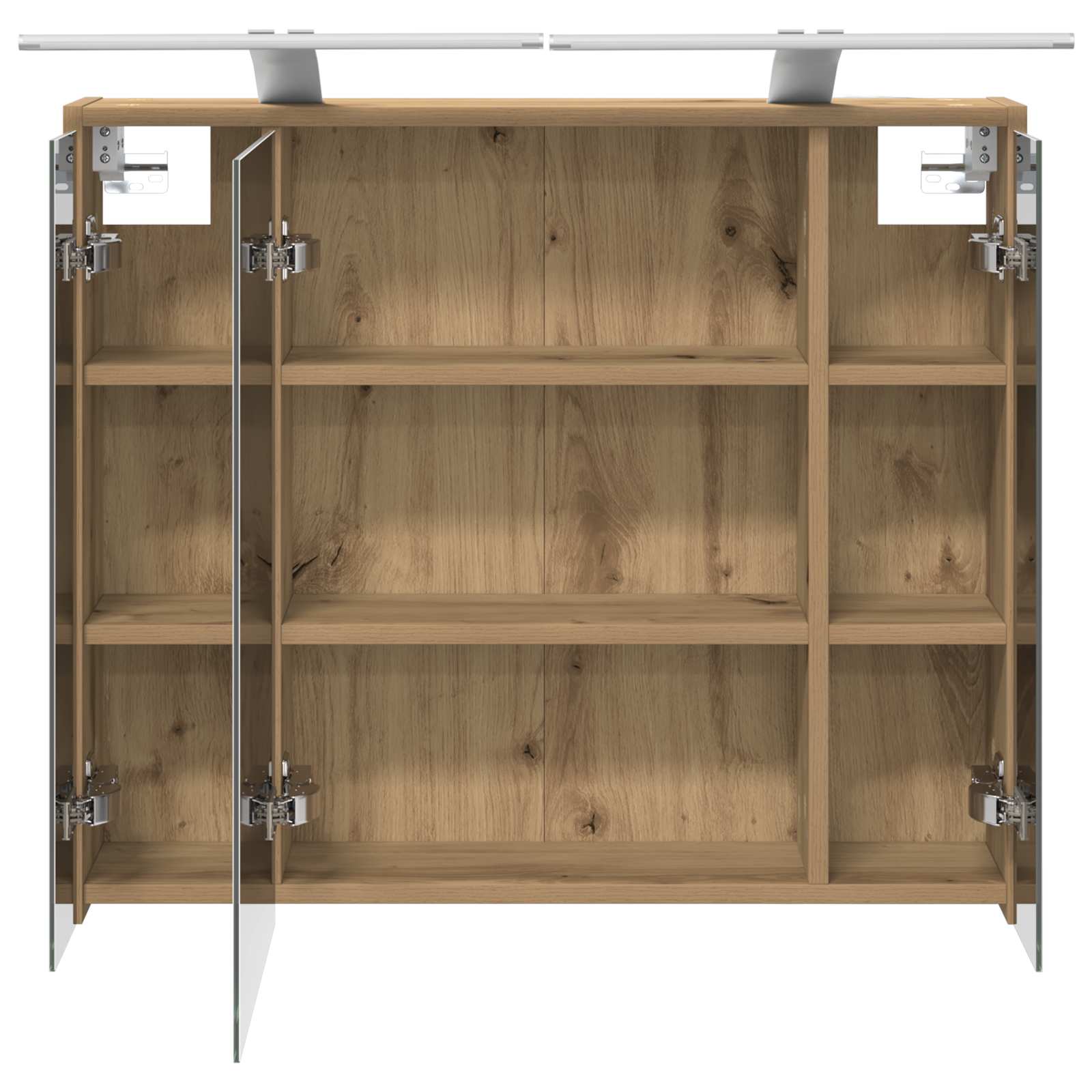 Badezimmerspiegelschrank Kunsthandwerk Eiche