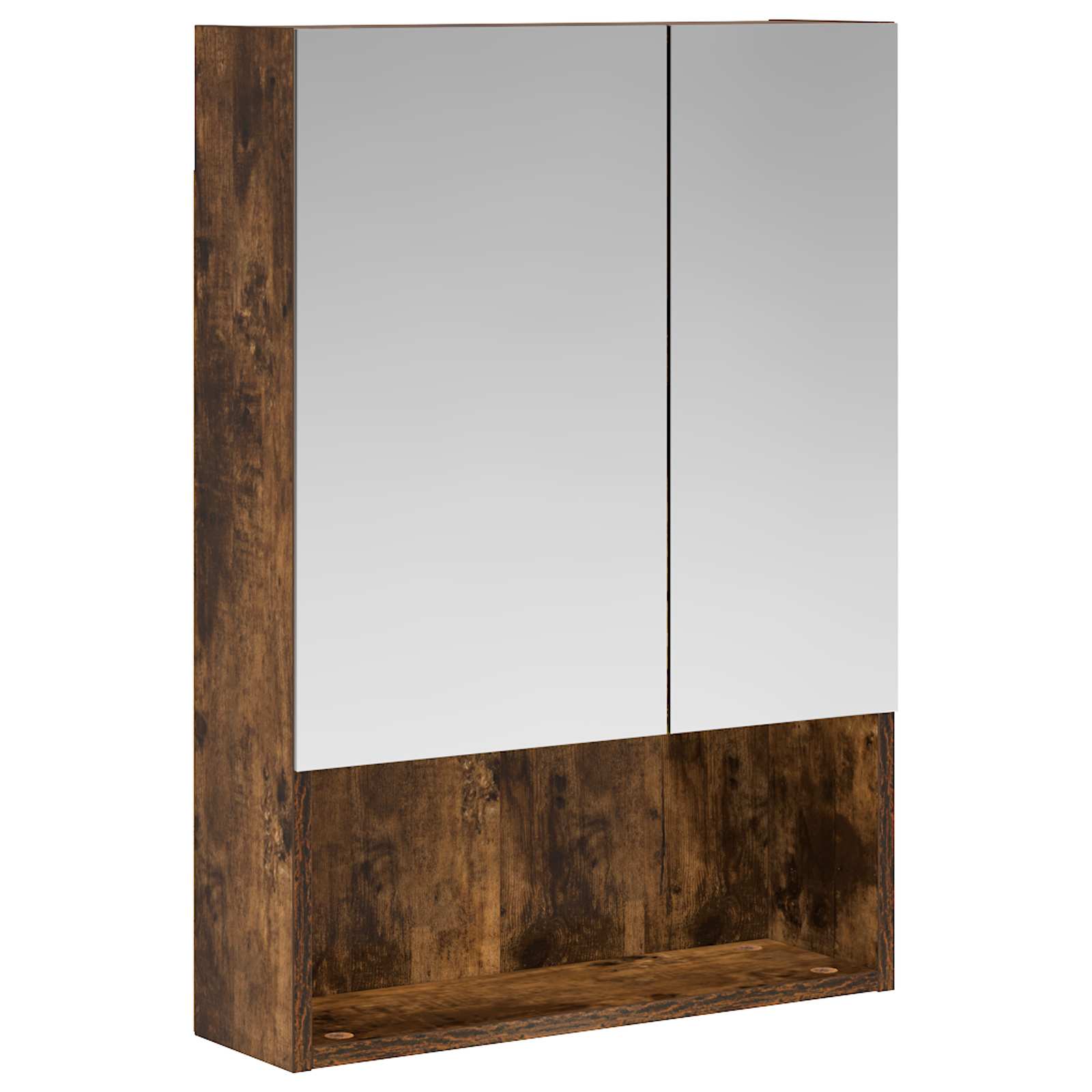 Badezimmerspiegelschrank Geräucherte Eiche 50 x 14,5 x 70 cm