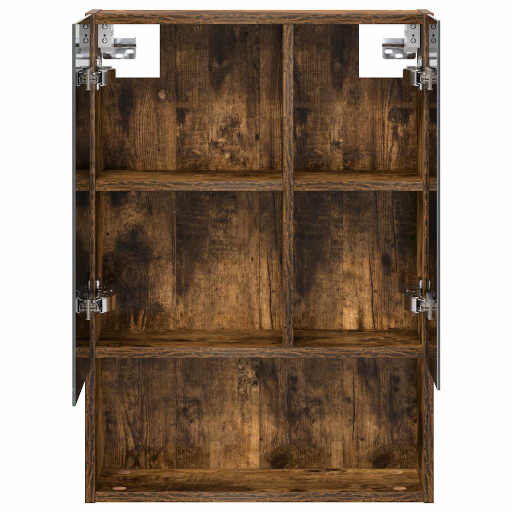 Badezimmerspiegelschrank Geräucherte Eiche 50 x 14,5 x 70 cm