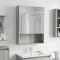 Badezimmerspiegelschrank Graues Sonoma 50 x 14,5 x 70 cm