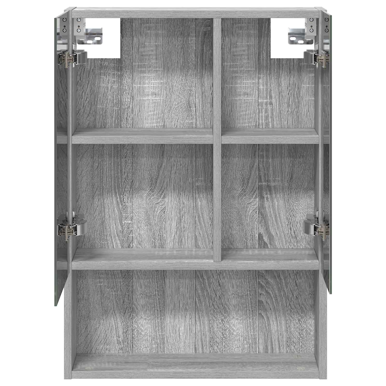 Badezimmerspiegelschrank Graues Sonoma 50 x 14,5 x 70 cm