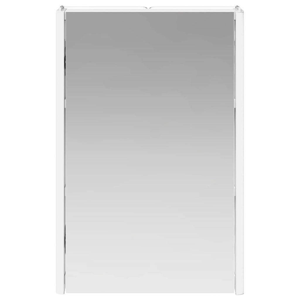 Badezimmerspiegelschrank Weiß 33 x 11,5 x 50 cm Holzwerkstoff