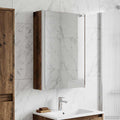 Badezimmerspiegelschrank Altholz 33 x 11,5 x 50 cm