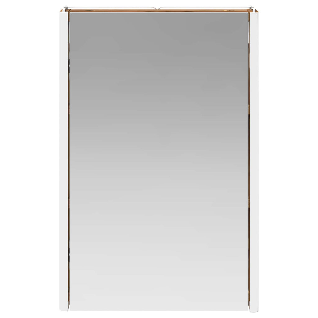 Badezimmerspiegelschrank Altholz 33 x 11,5 x 50 cm