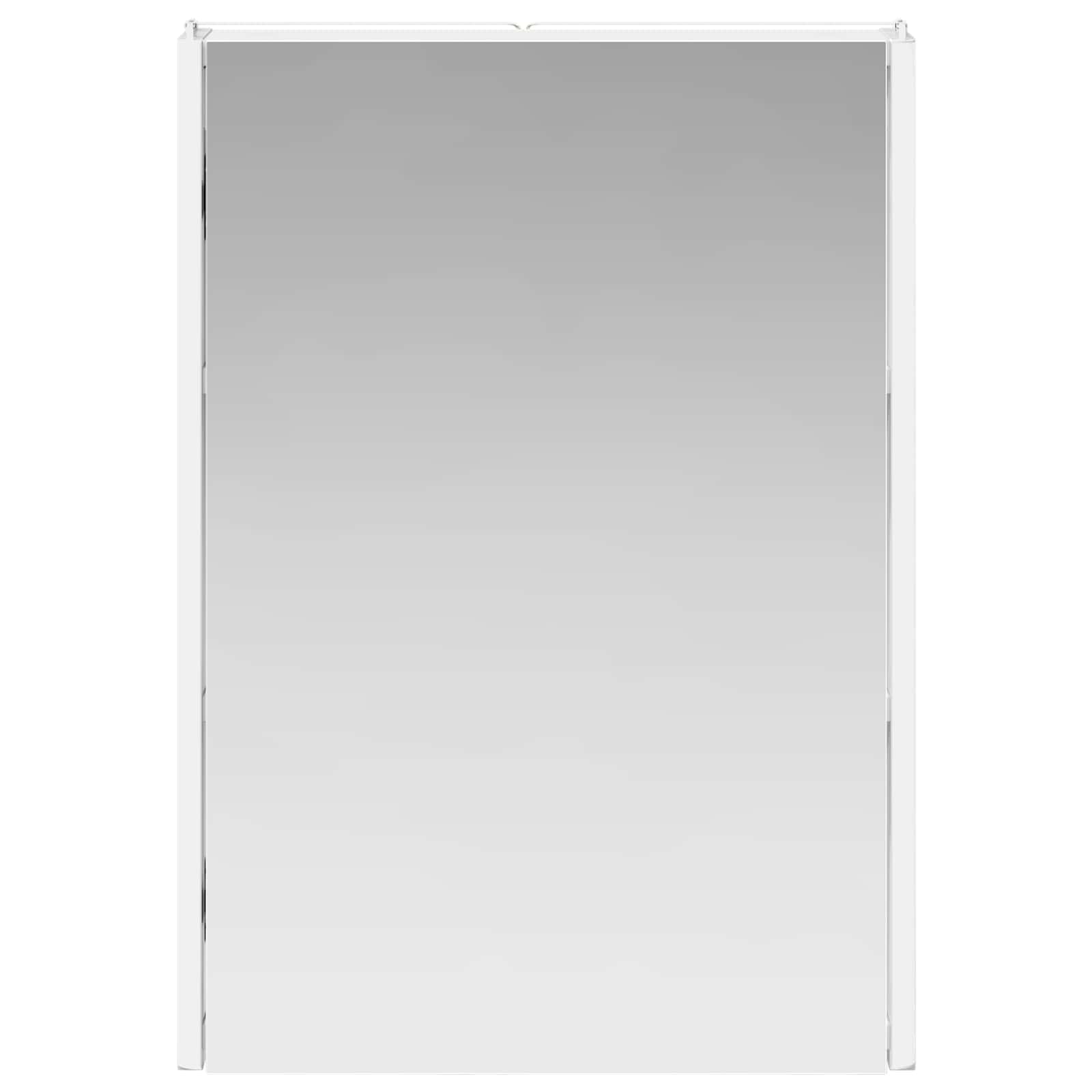 Badezimmerspiegelschrank Weiß 43 x 11,5 x 60,5 cm Holzwerkstoff