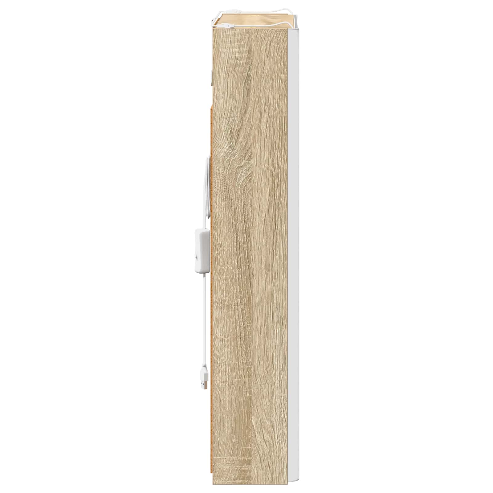 Badezimmerspiegelschrank Sonoma-Eiche 43 x 11,5 x 60,5 cm