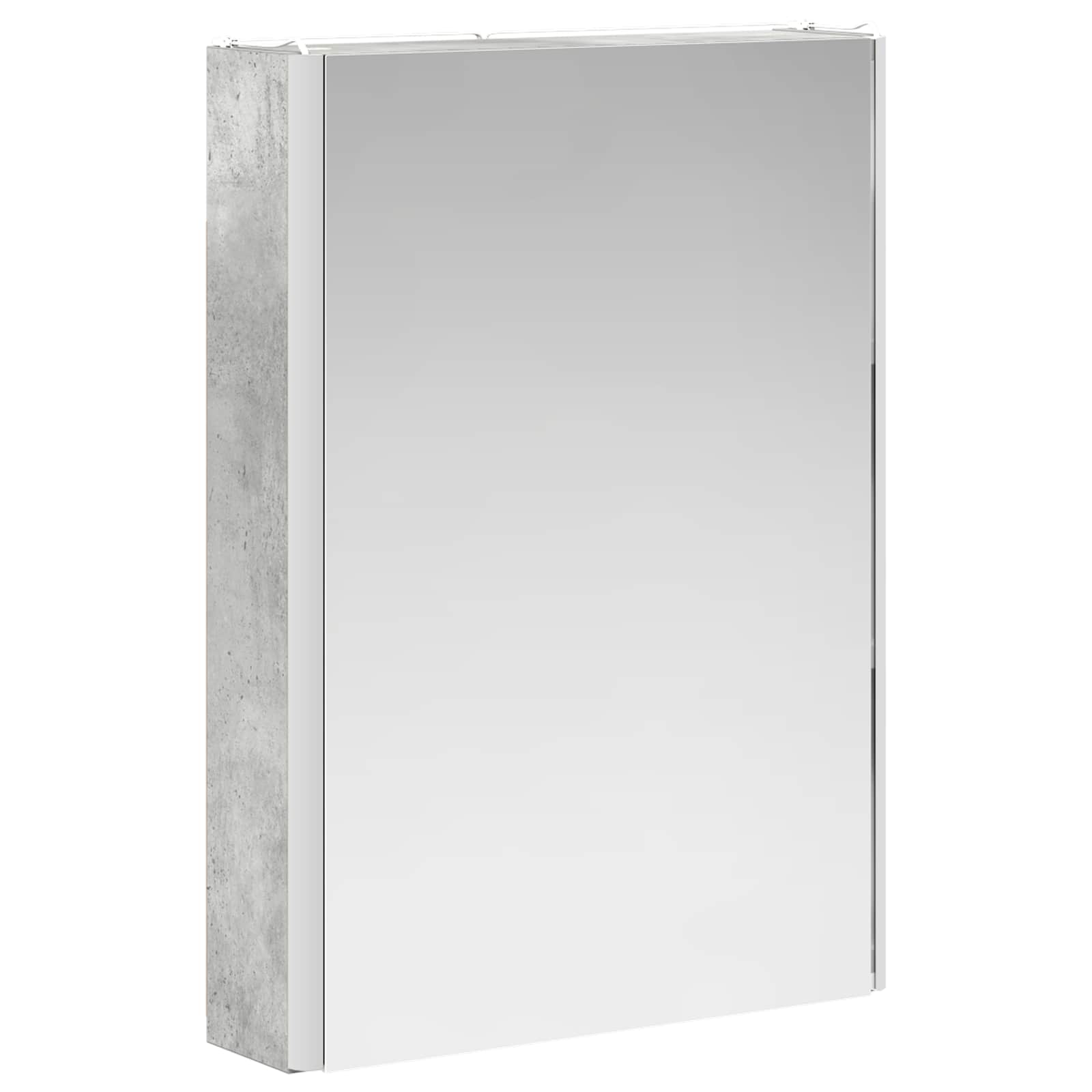 Badezimmerspiegelschrank Beton Grau 43 x 11,5 x 60,5 cm