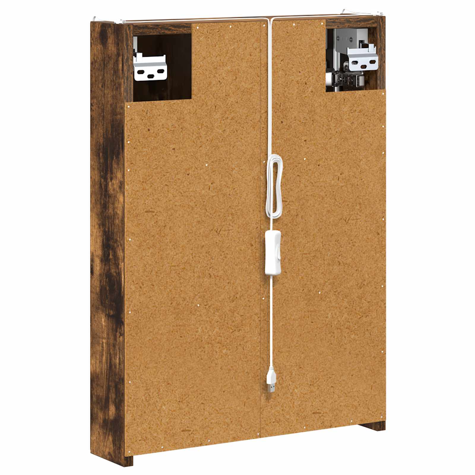 Badezimmerspiegelschrank Geräucherte Eiche 43 x 11,5 x 60,5 cm
