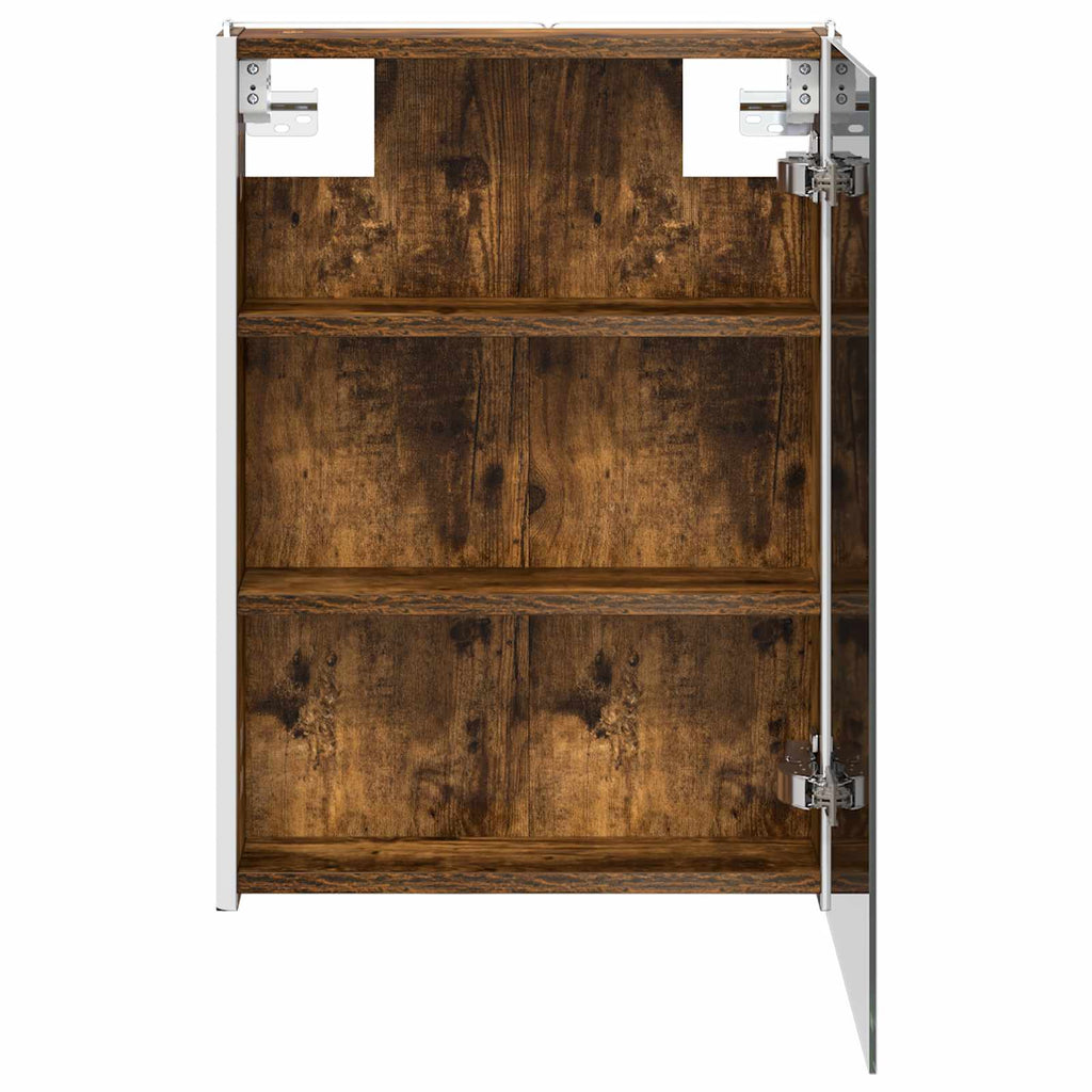 Badezimmerspiegelschrank Geräucherte Eiche 43 x 11,5 x 60,5 cm