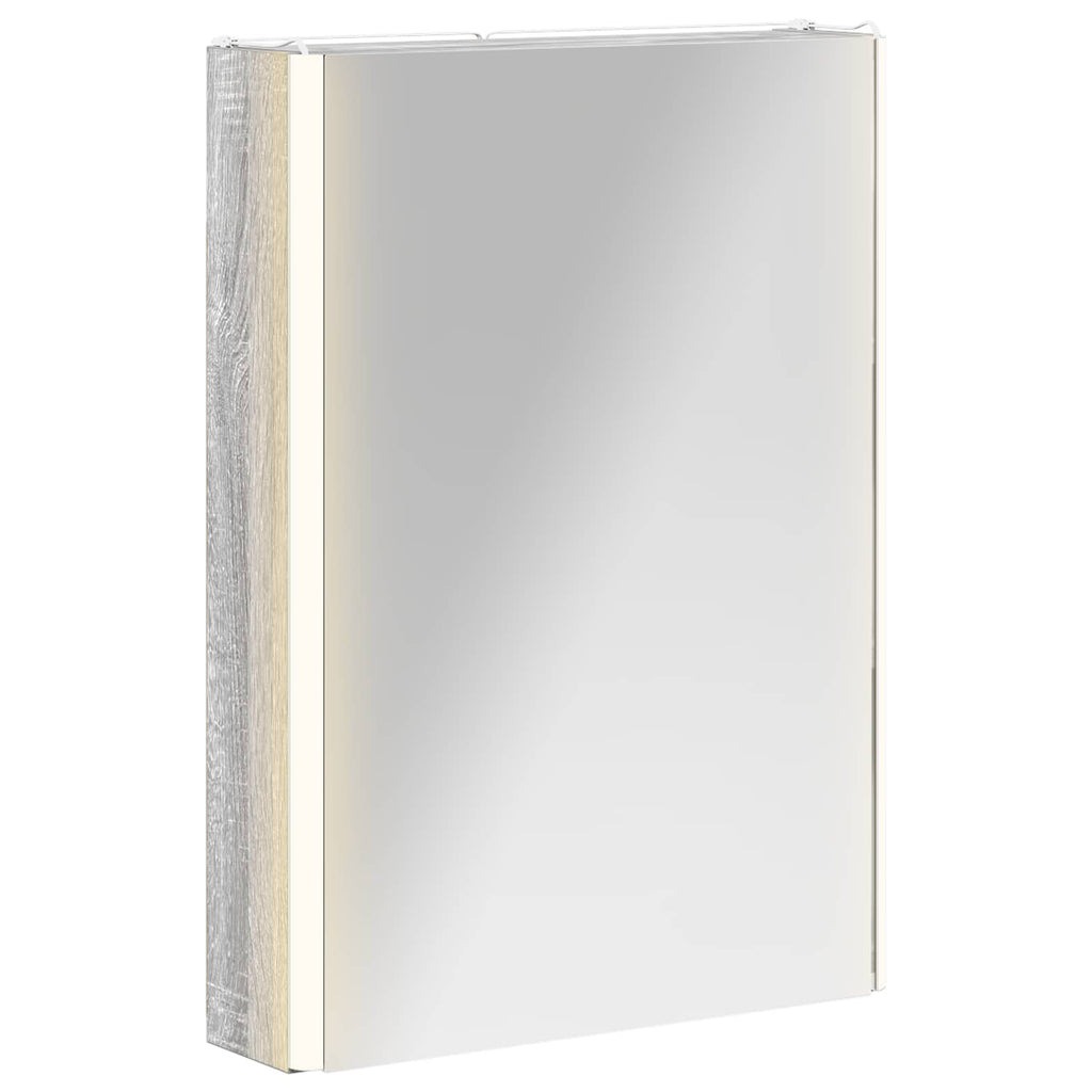 Badezimmerspiegelschrank Graues Sonoma 43 x 11,5 x 60,5 cm