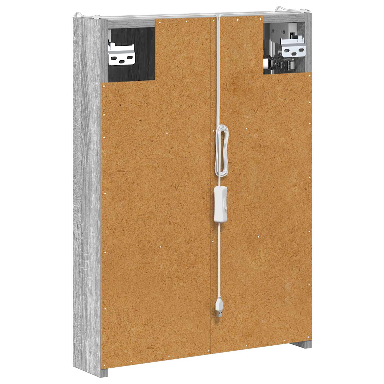 Badezimmerspiegelschrank Graues Sonoma 43 x 11,5 x 60,5 cm