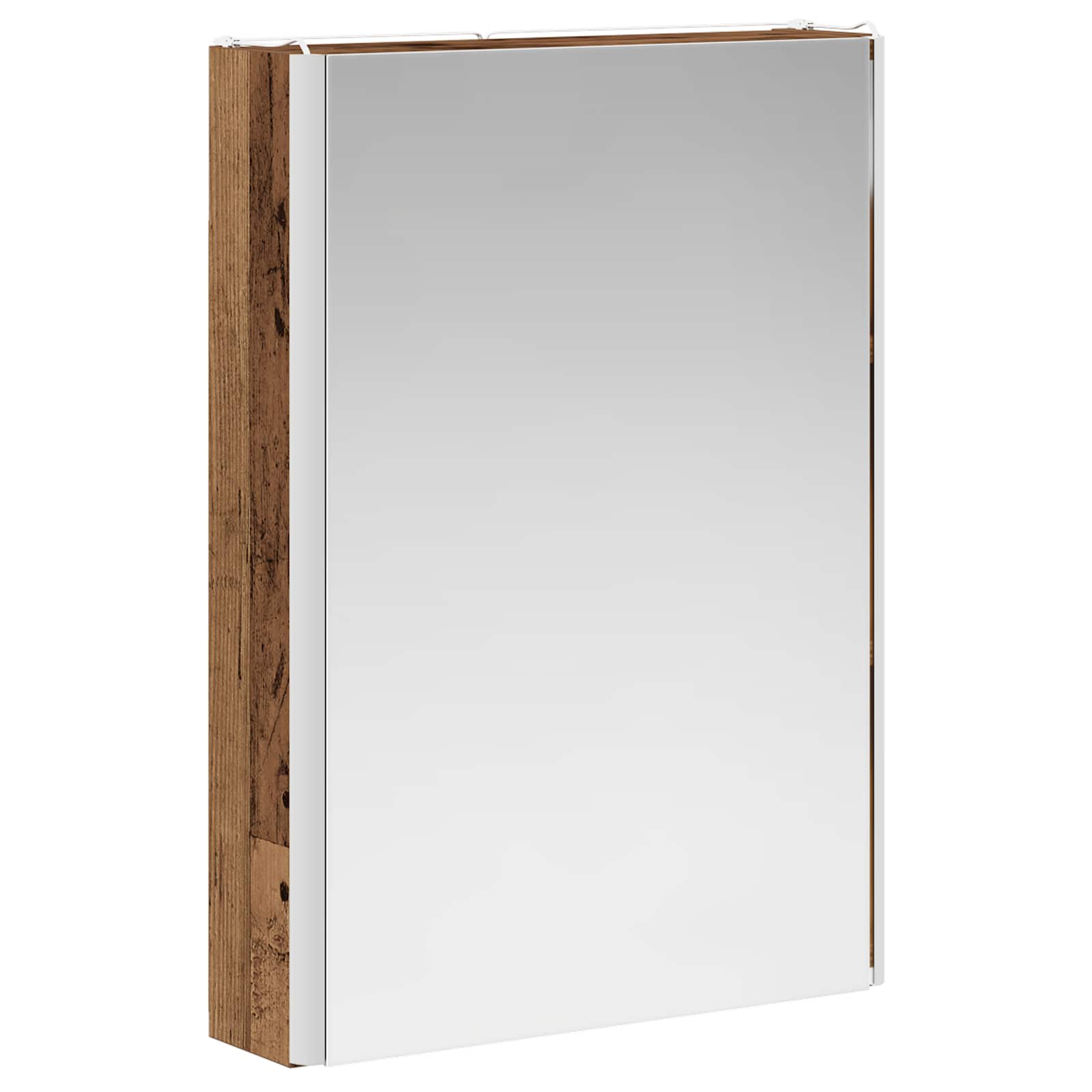 Badezimmerspiegelschrank Altholz 43 x 11,5 x 60,5 cm
