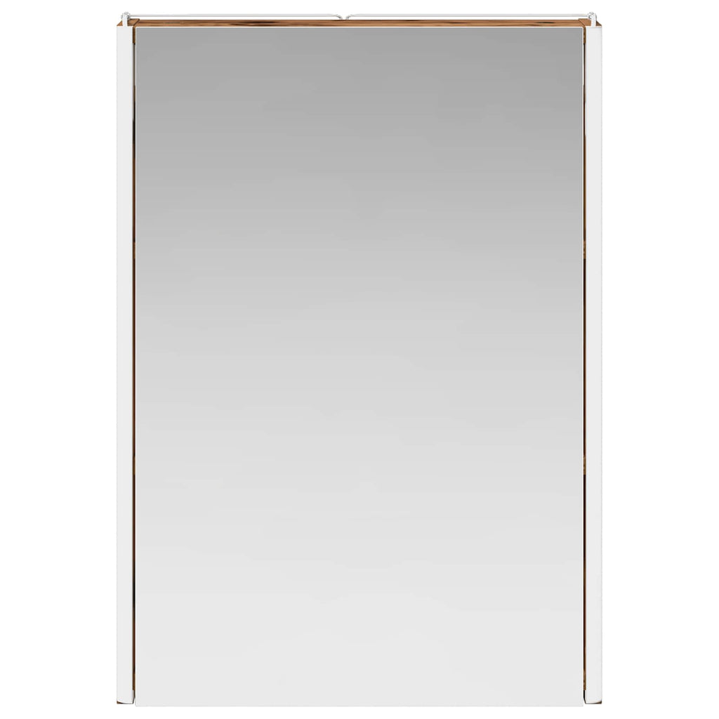 Badezimmerspiegelschrank Altholz 43 x 11,5 x 60,5 cm