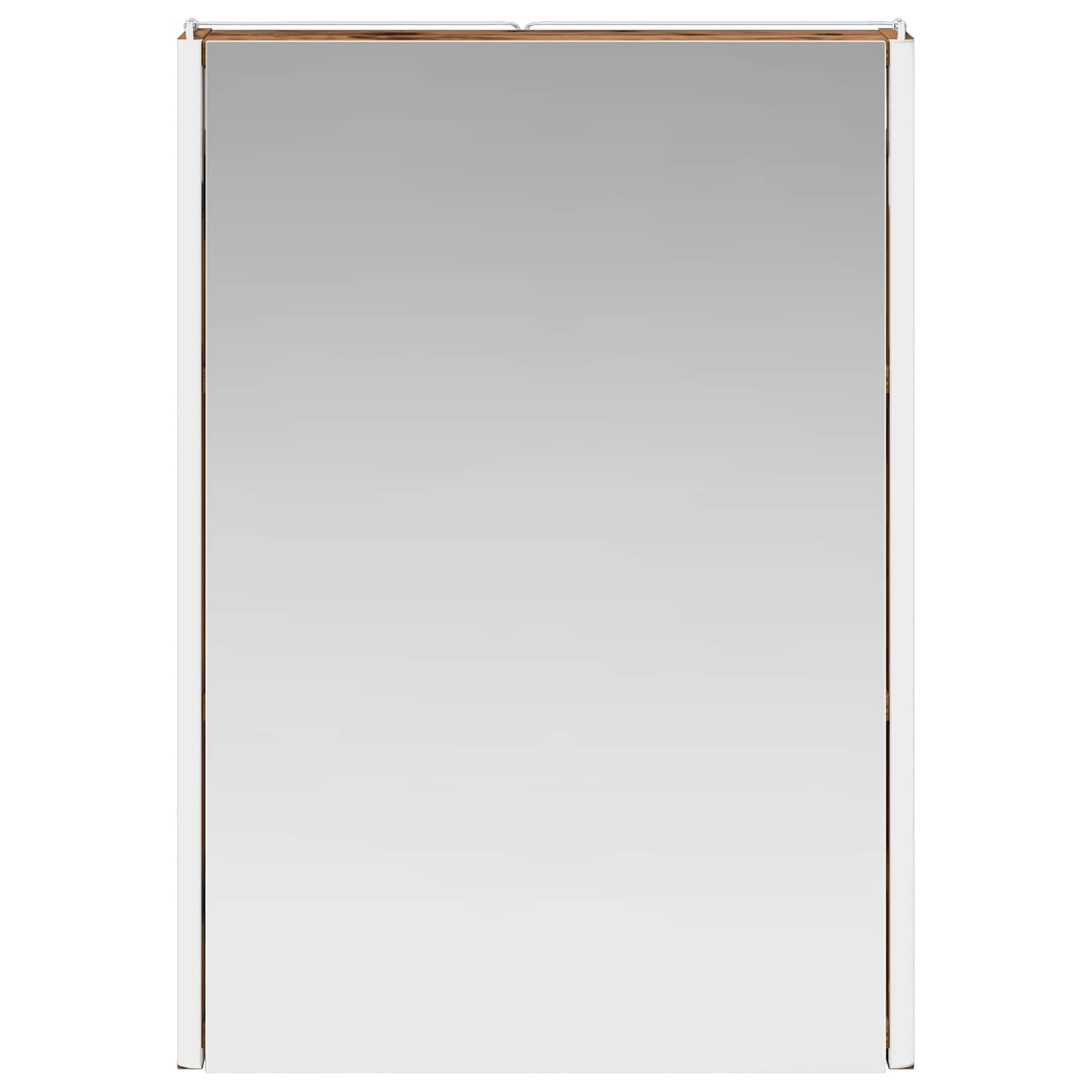 Badezimmerspiegelschrank Altholz 43 x 11,5 x 60,5 cm
