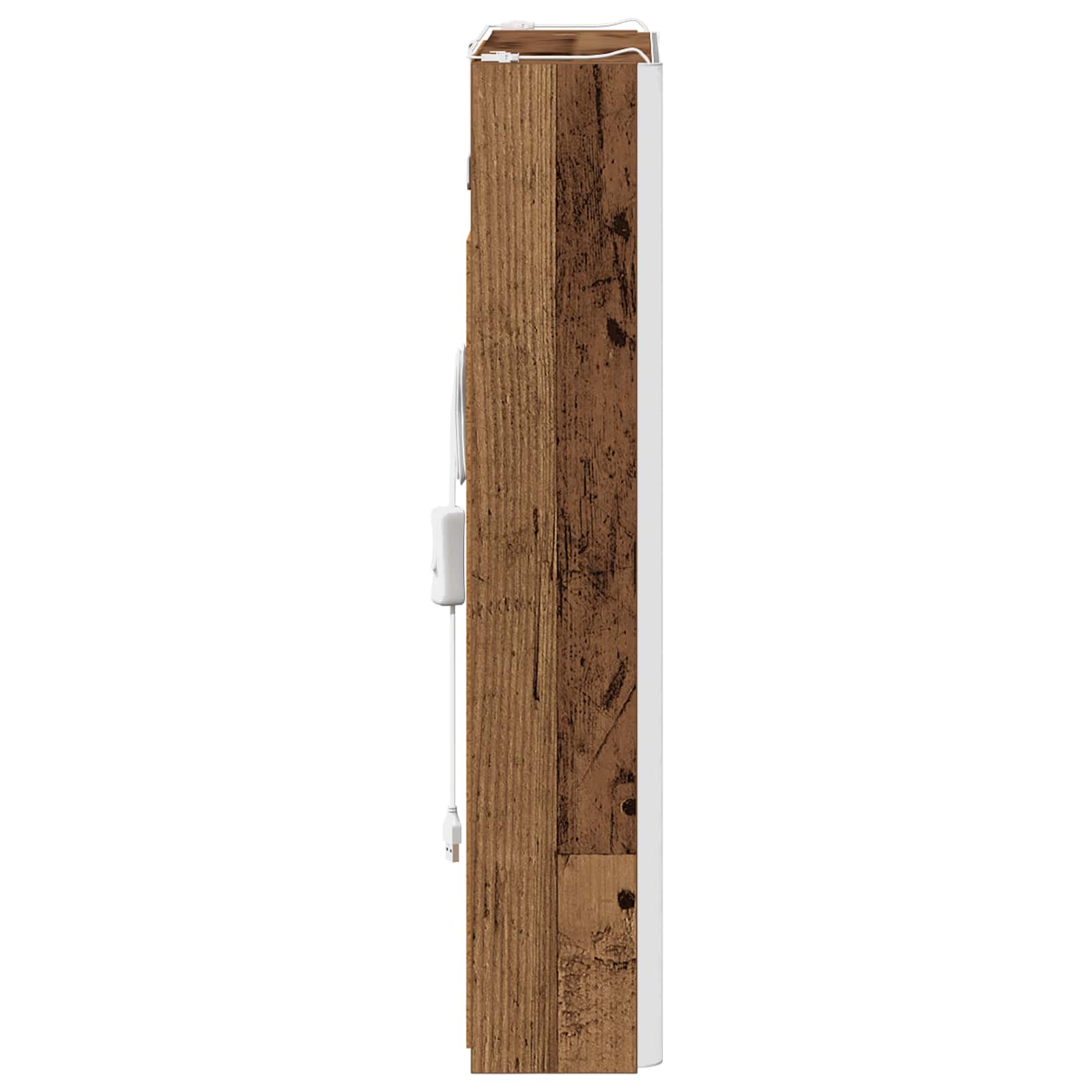 Badezimmerspiegelschrank Altholz 43 x 11,5 x 60,5 cm