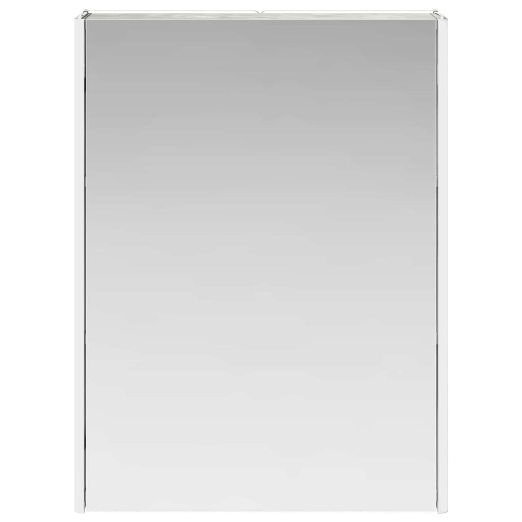 Badezimmerspiegelschrank Beton Grau 53,5 x 15,5 x 70 cm