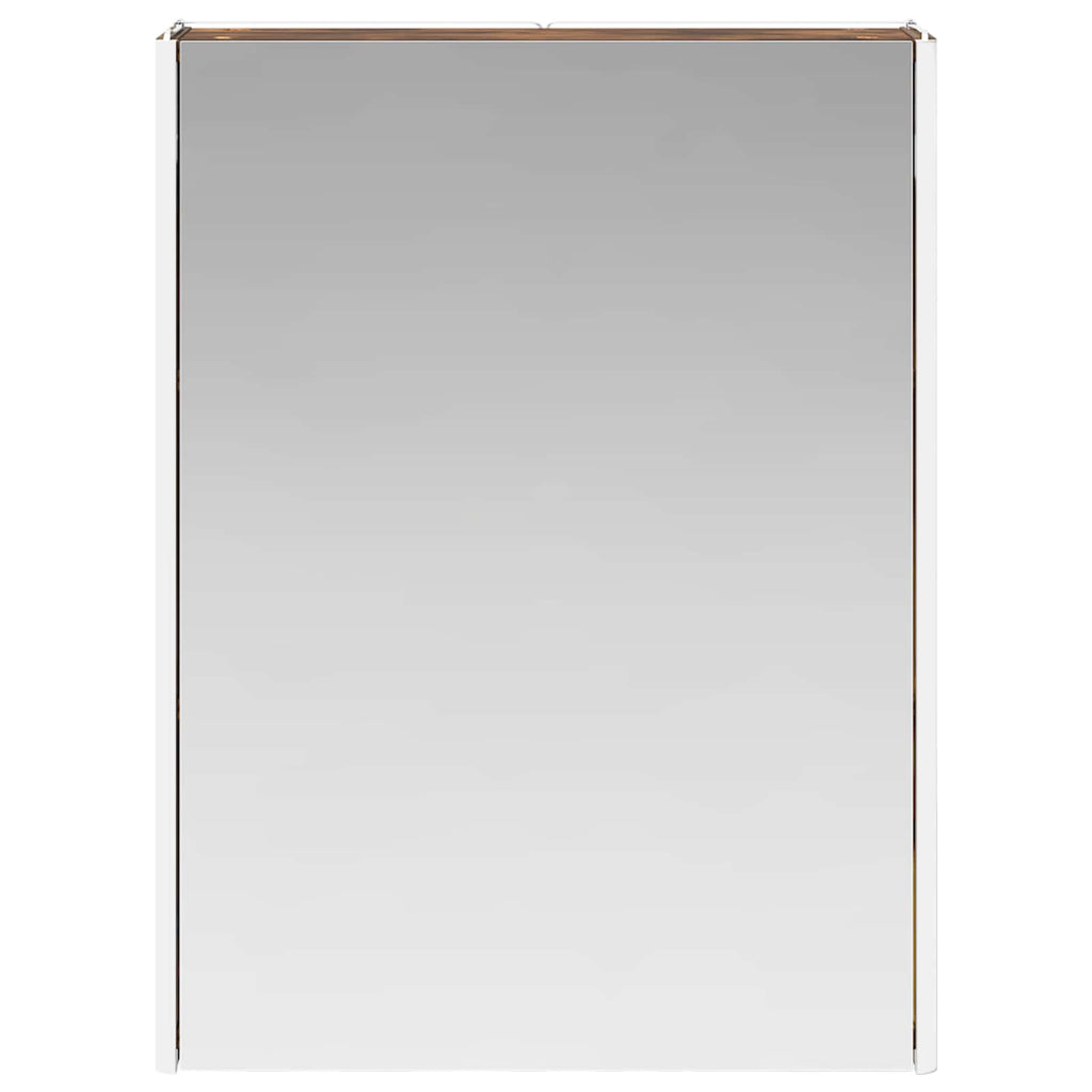 Badezimmerspiegelschrank Geräucherte Eiche 73,5 x 15,5 x 70 cm